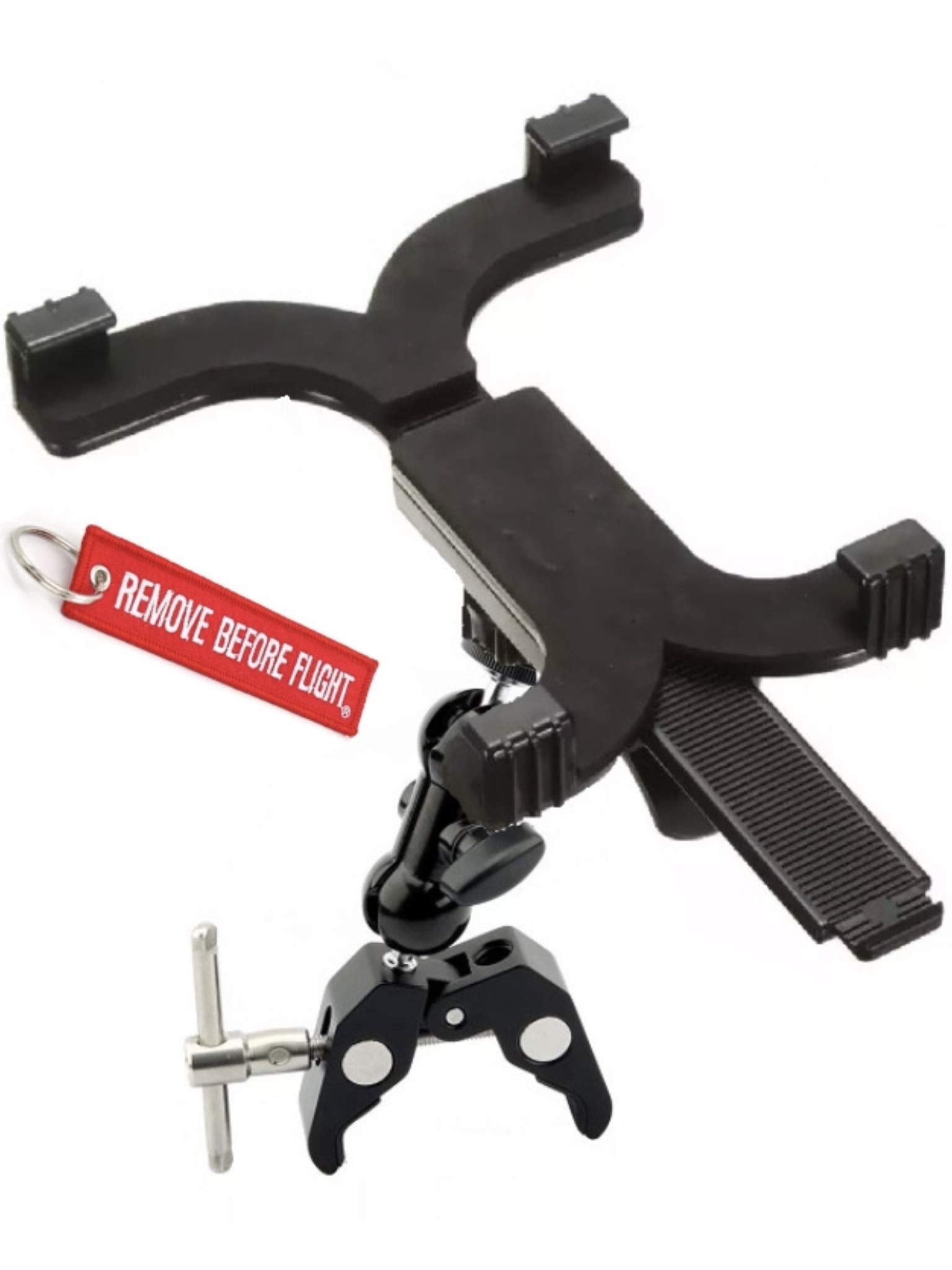 Flightpro Aviator Universal Yoke Mount For Ipad, Ipad Mini & More!