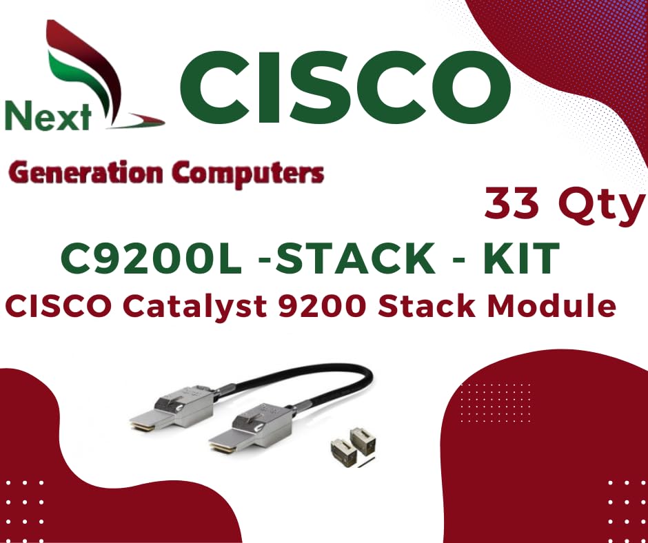 9200 Stack CISCO Catalyst C9200L-STACK-KIT Stacking Kit – Electroeshop