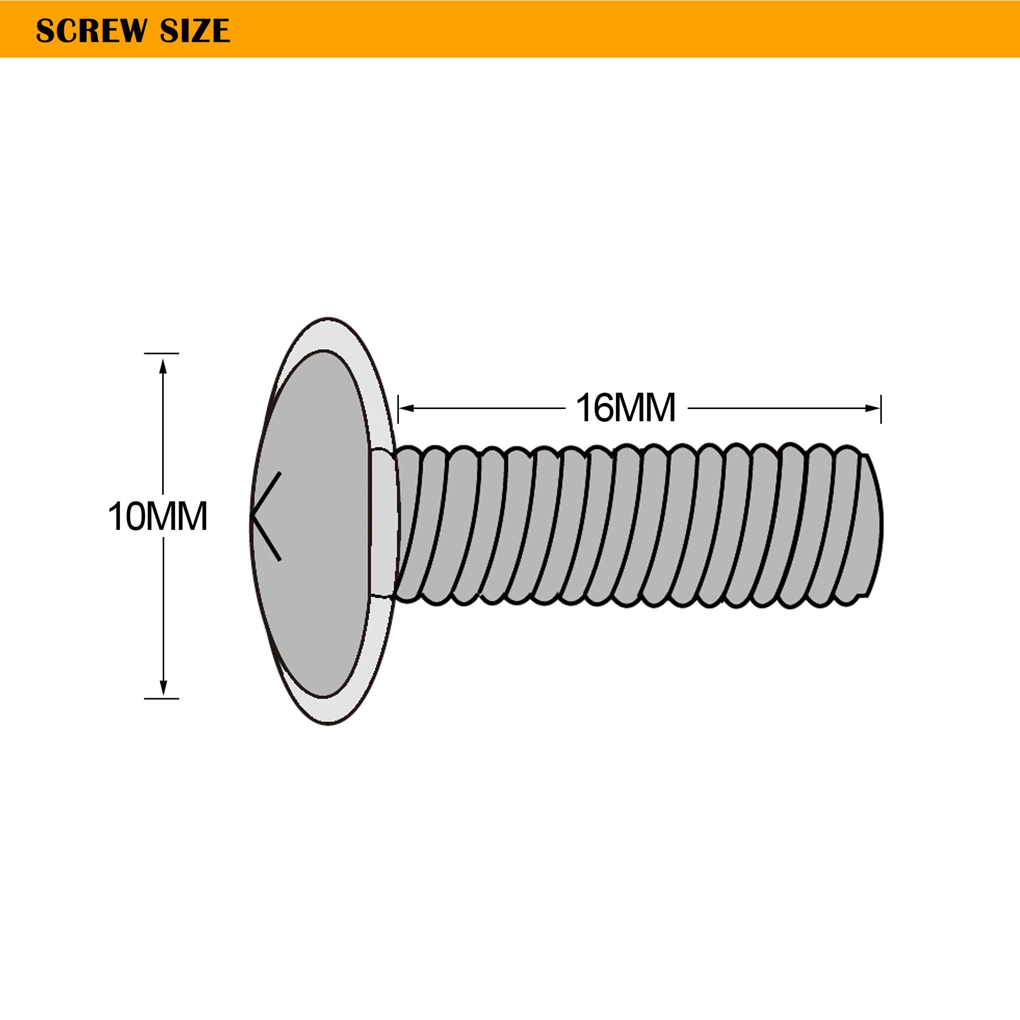 Riveco 10 32 Rack Screws For Server Cabinets & Racks Mounting Network Equipment 100 Pieces Black