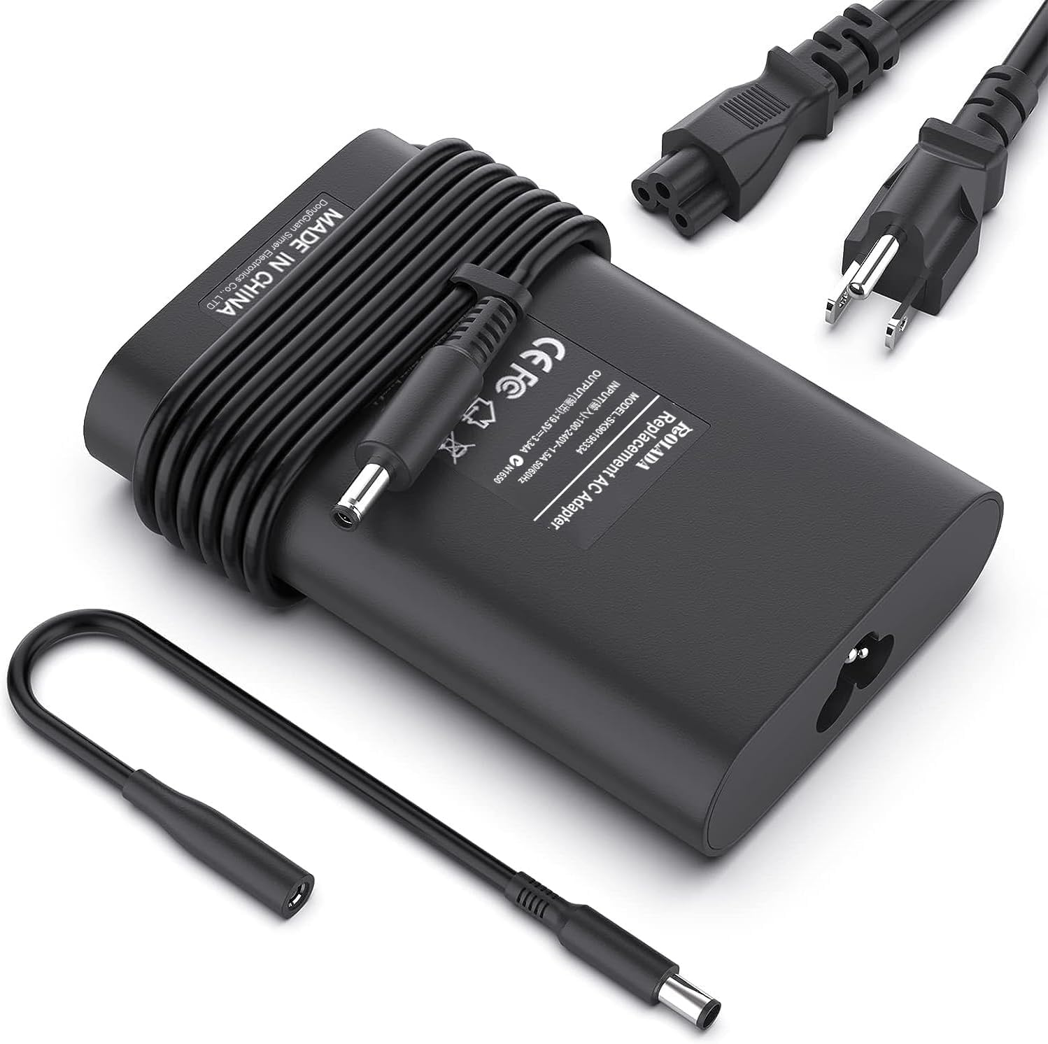Dell 65W Ac Charger For Dell Inspiron 15 3000 15 5000 15 7000 17 7000 17 5000 17 3000 2 In 1 Series 3501 3511 3583 3593 7573 5758 5755 5558 Ha65Ns5 00 Xps 9350 9360 La65Ns2 01 Charger Laptop Power