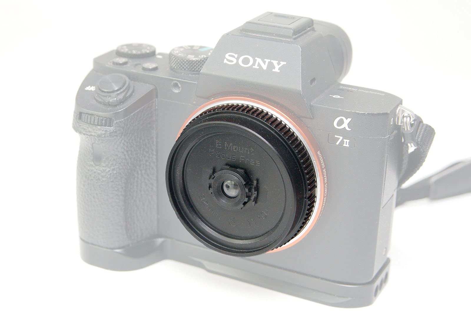 Xuan Focus Free 30Mm F/10 Body Cap Lens Pancake Lens Street Photography (32Mm/F10 Sony E Mount)