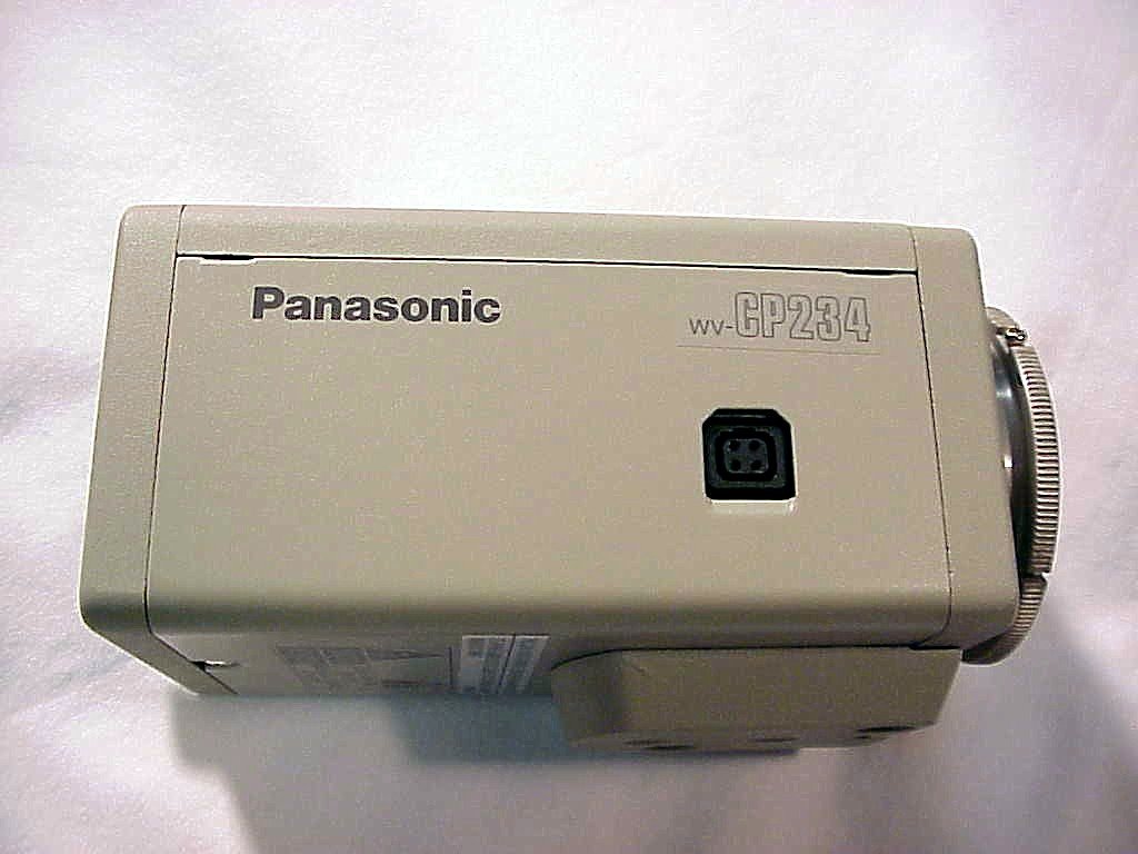 Panasonic Wv Cp234 Color Cctv Camera