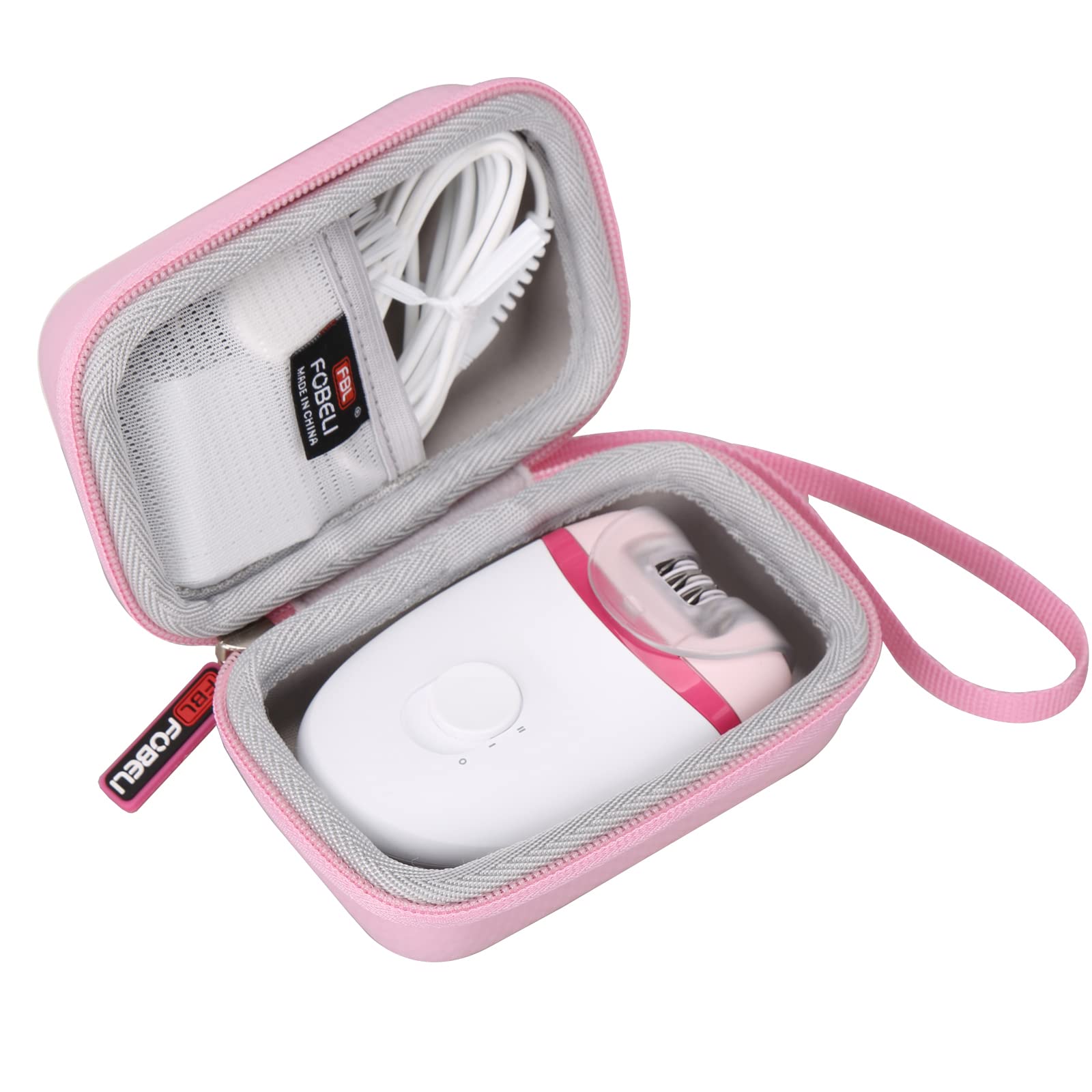 Fblfobeli Hard Storage Case Compatible With Philips Satinelle Essential Bre235/04 & Philips Hp6401 Compact Hair Removal, Eva Pro