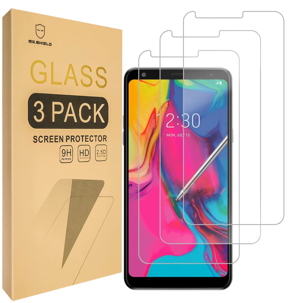 Mr.Shield [3 Pack] Designed For Lg Stylo 5 / Lg Stylo 5V / Lg Stylo 5+ / Lg Stylo 5X / Lg Stylo 5 Plus [Tempered Glass] Screen P