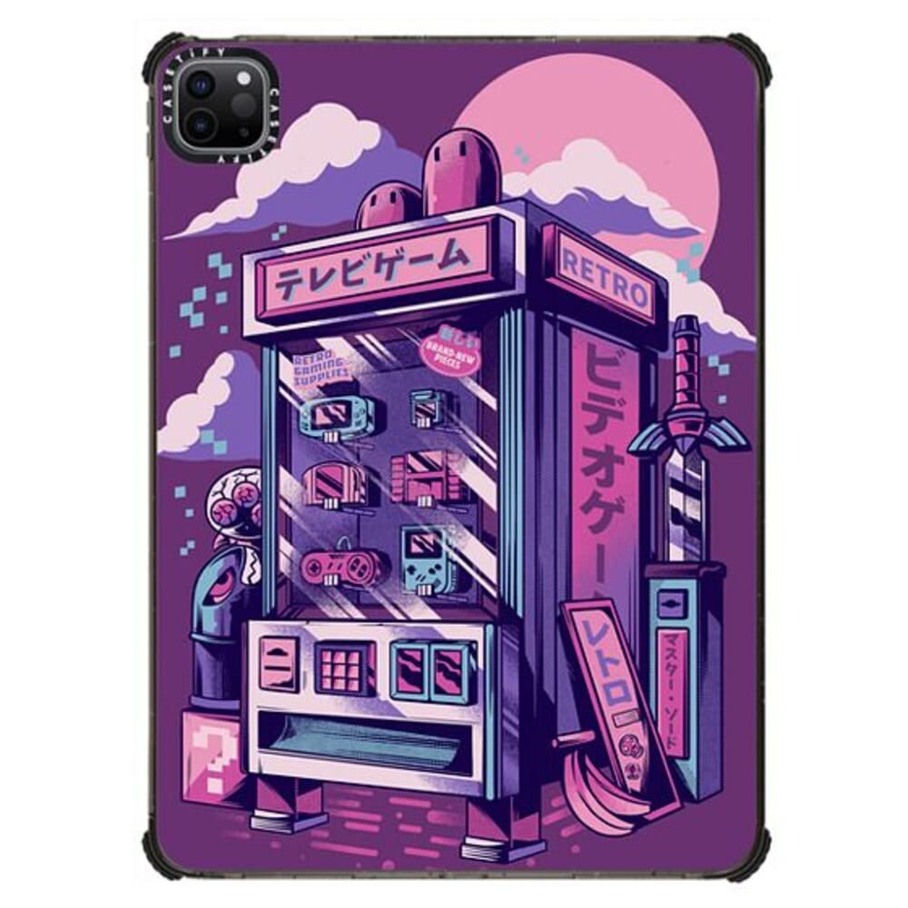Casetify Impact Case For Ipad Pro 11'' (3Rd/4Th Gen)   Retro Vending Machine   Clear Black