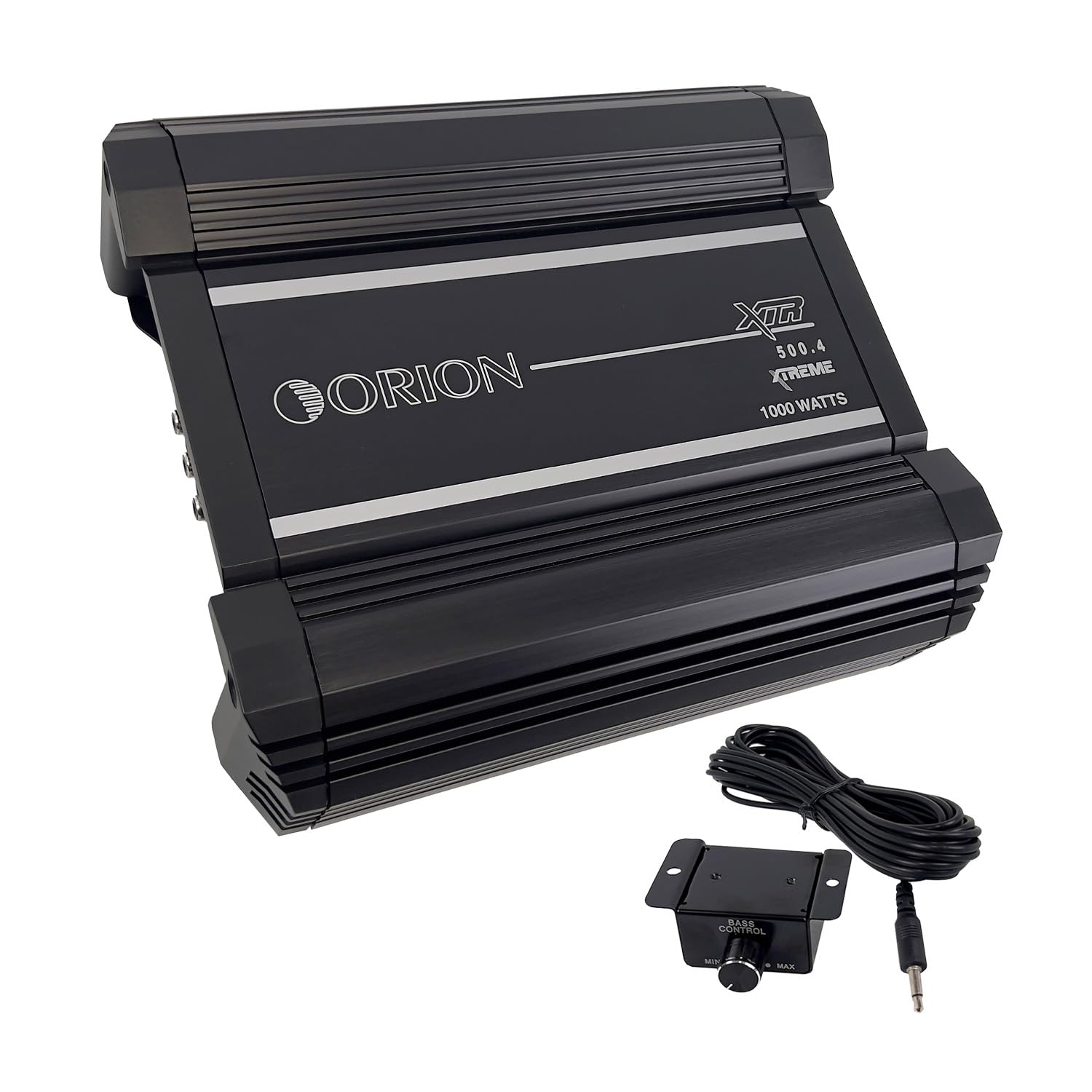 Orion XTR Series XTR500.4 High Power Class A/B 4-Channel Amplifier - 500W RMS, 2/4 Ohm Stable, High/Low Pass Crossover, Bass Boo