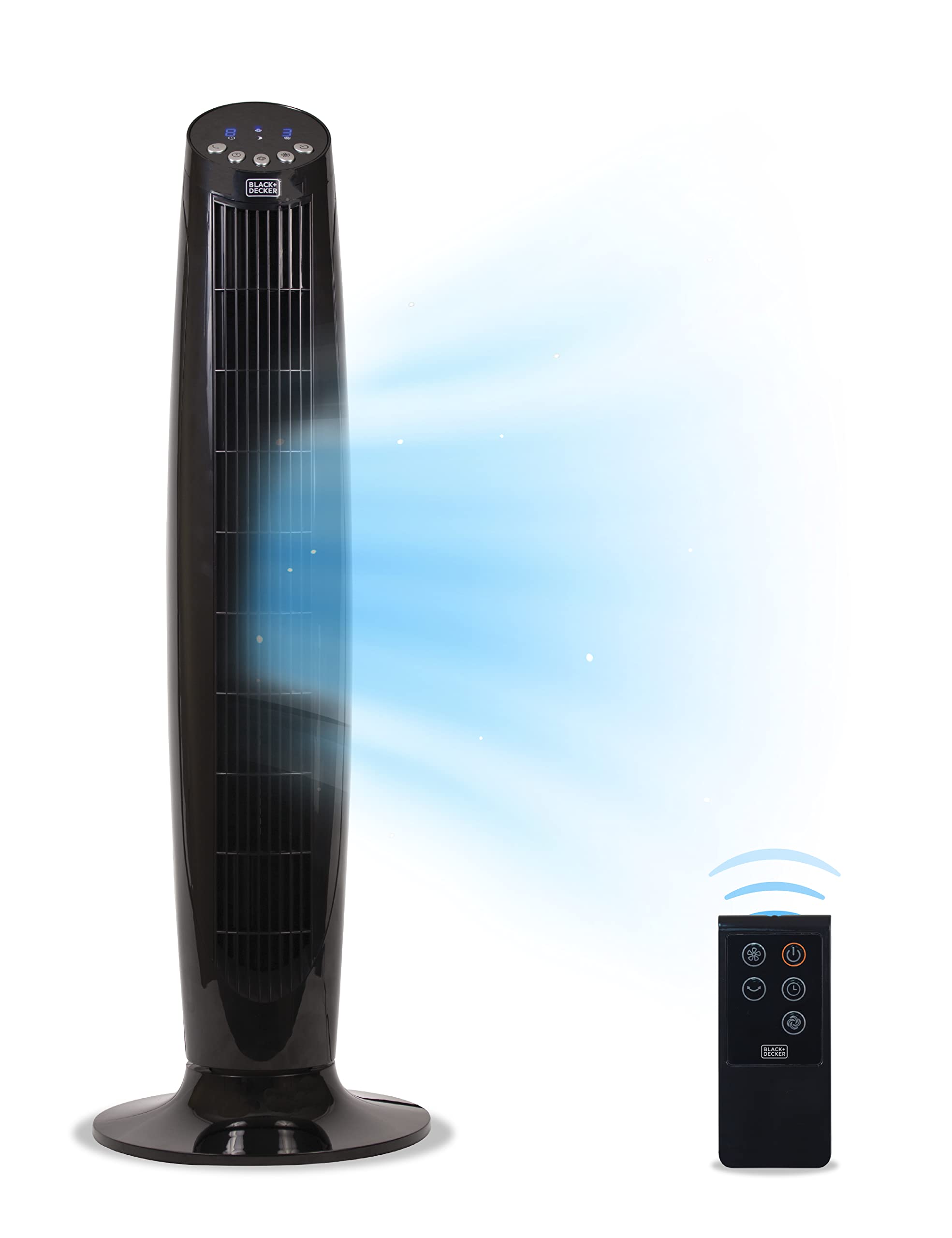 Black+Decker Bftr36B 36 In. Quiet Digital Tower Fan With Remote