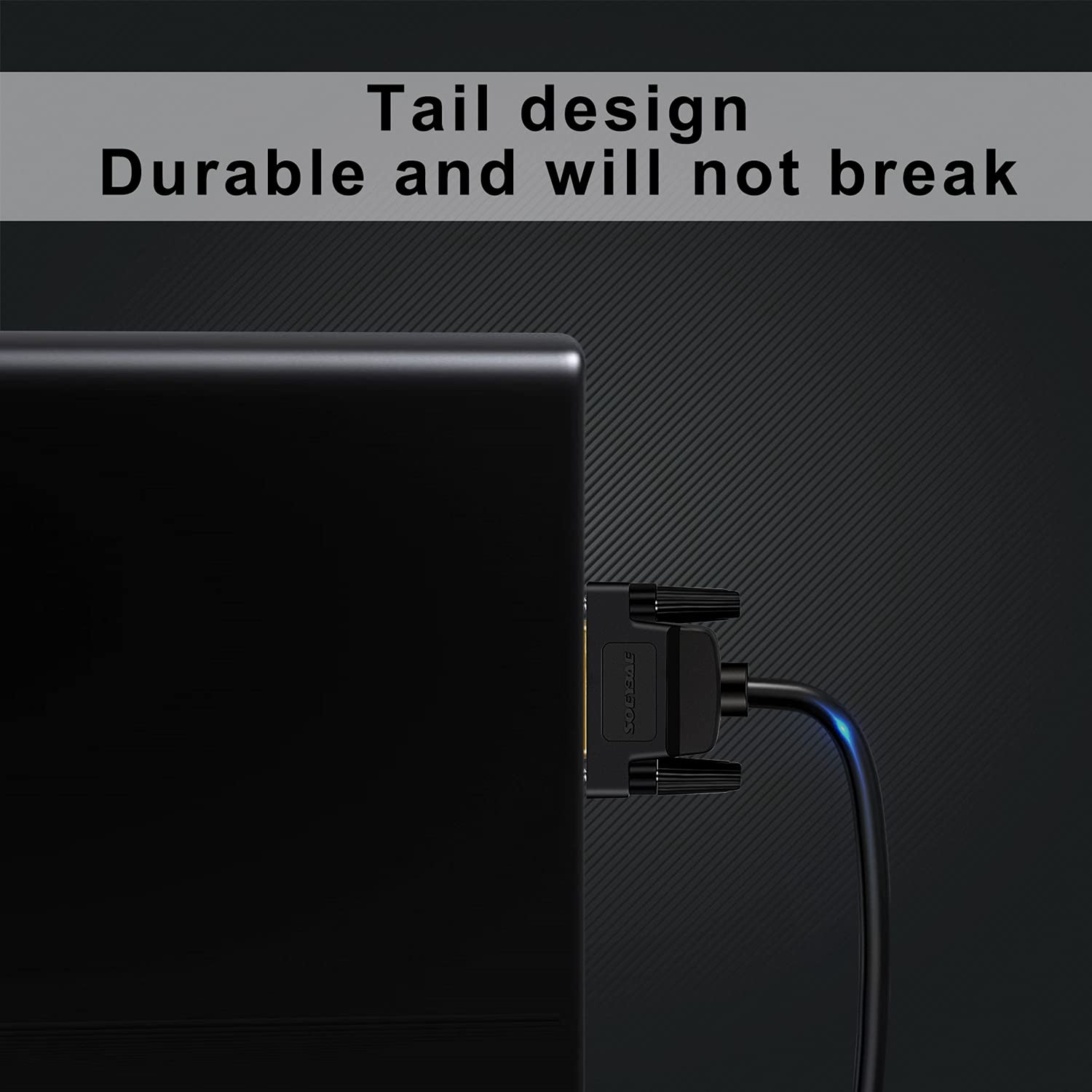 Soeybae Dvi To Hdmi Cable 15Ft,Hdmi To Dvi Bi Directional Adapter Cable Support 1080P,Compatible With Xbox, Pc, Tv Box,Monitor