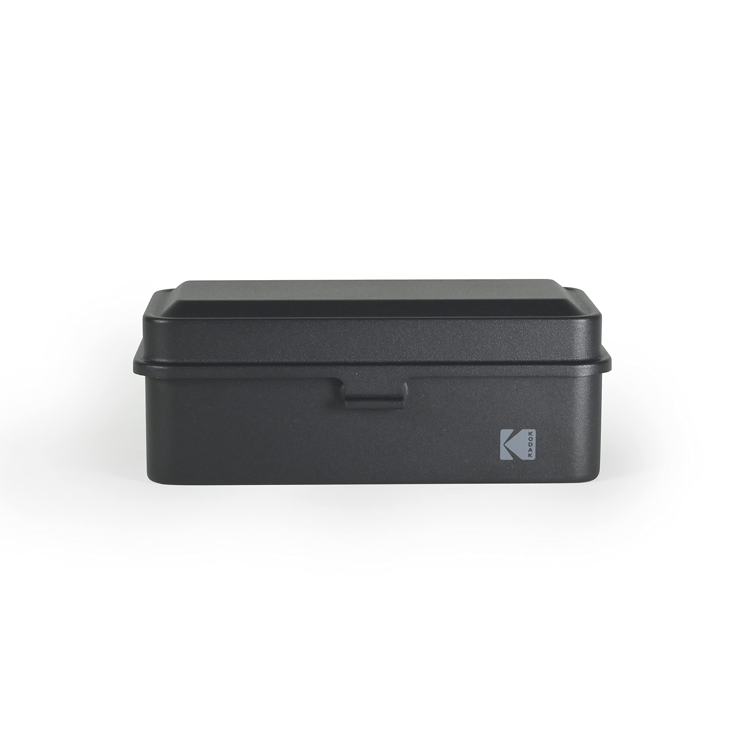 Kodak 120/135 Film Case   For 8 Rolls Of 120 Films / 10 Rolls Of 35Mm Films   Retro Steel Case To Sort & Safeguard Film (Black)