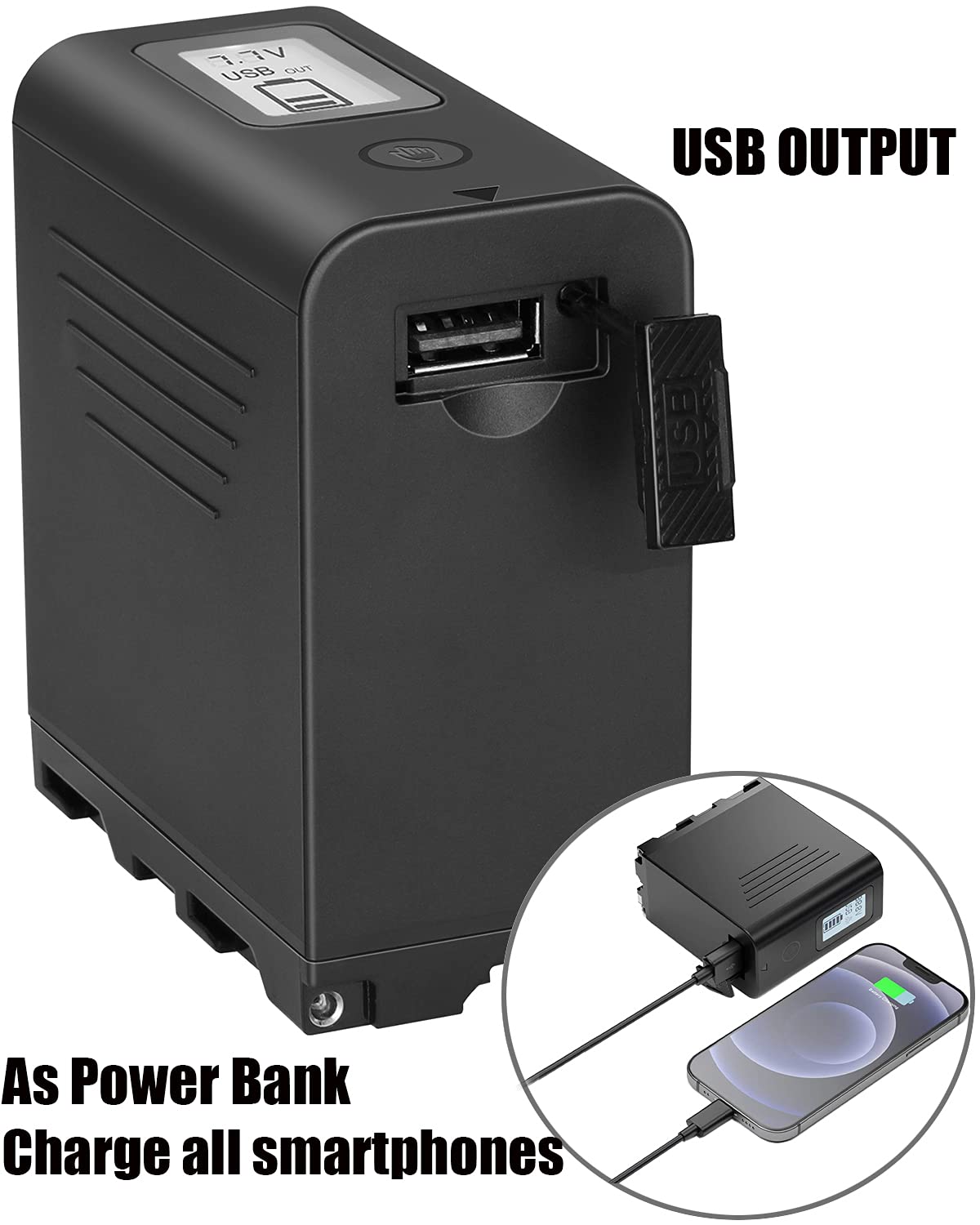 Jyjzpb 2 Pack Np F970 Replace Battery For Sony Np F970 Np F960 Np F950 Np F930 Np F550 Np F530 Np F570 Battery And Sony Handycam