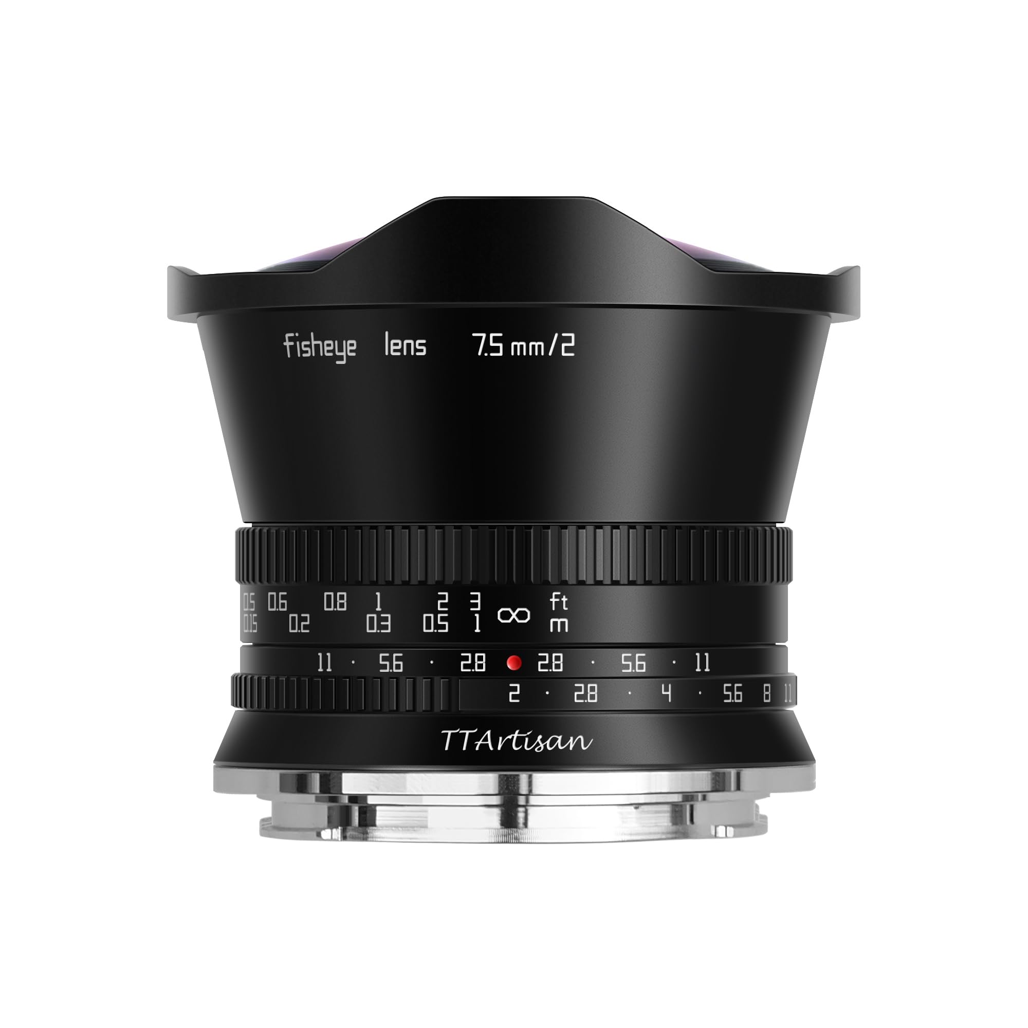 Ttartisan Aps C 7.5Mm F2.0 Fisheye Lens With 180� Angle Of View Half Frame Compatible With Z Mount Cameras Like Z6 Z7 Z50 Mirrorless Camera