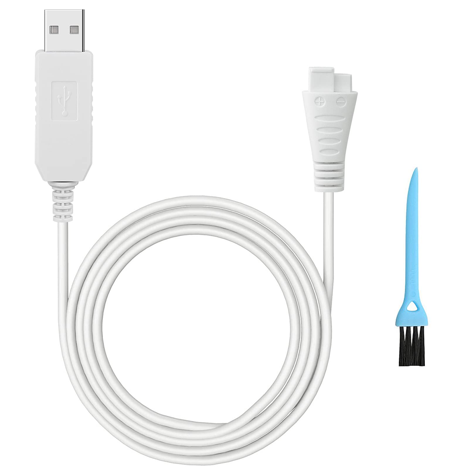 Charger Replacement For Panasonic Shaver Es2216Pc/Es2207P, Charging Cable For Trimmer, With Cleaner Brush
