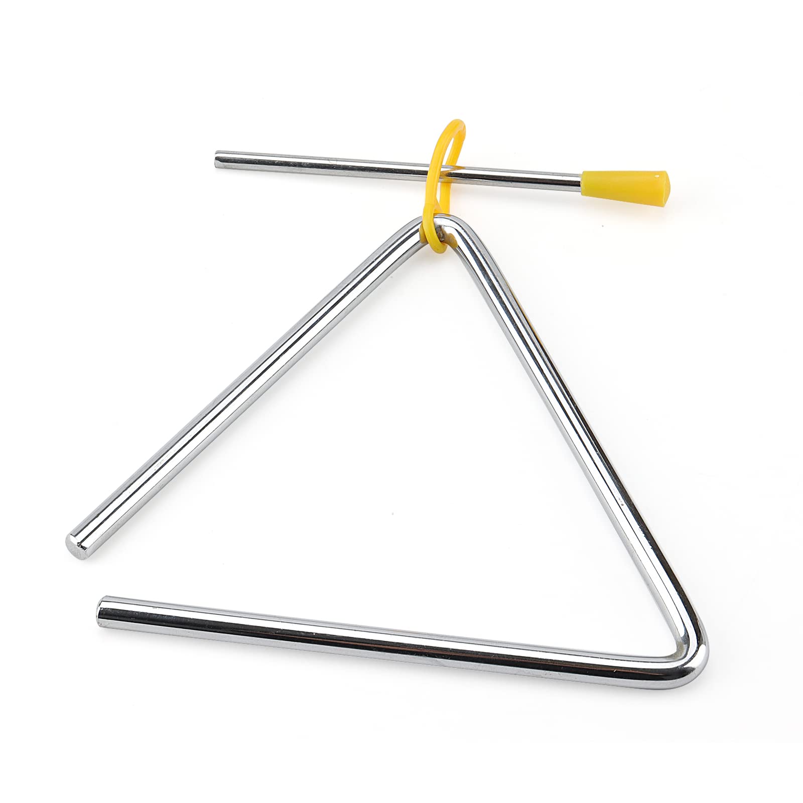 Soujap 12 Pack 6 Inch Triangle Instrument, Musical Steel Triangles With Striker, Hand Percussion Triangle Instrument For Music C