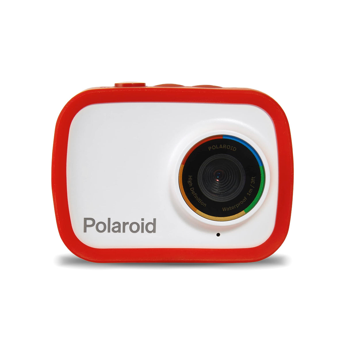 Polaroid Sport Action Camera 720P 12.1Mp, Waterproof Camcorder Video Camera With Built In Rechargeable Battery And Mounting Acce