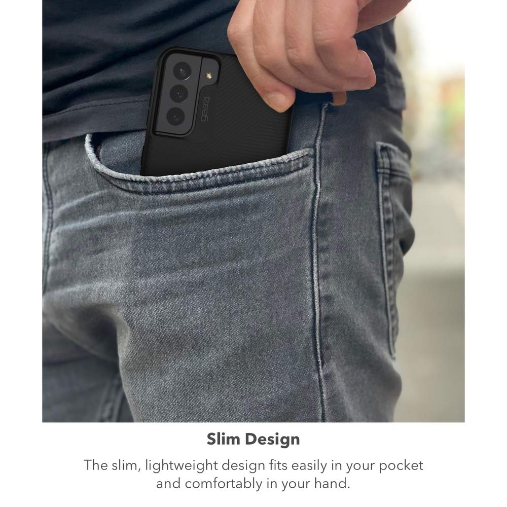 Gear4 Zagg Denali Case With Ultimate Impact Protection [ Protected By D3O ] - Made For Samsung Galaxy S21 5G - Black (702007299)