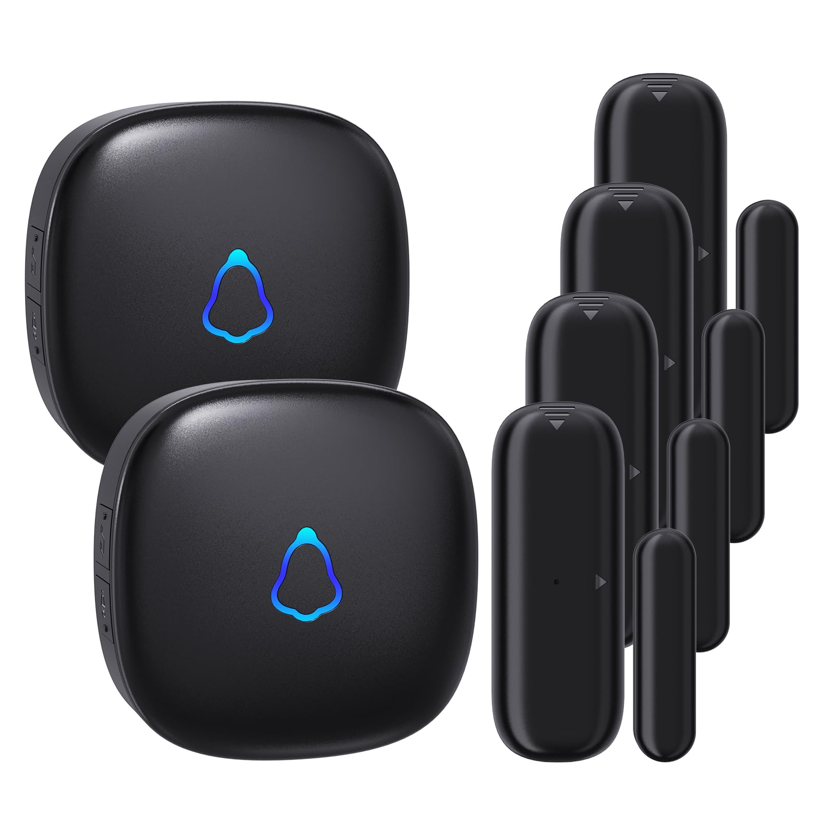 METAK Door Chime, Wireless Door Open Contact Sensor Alarm with 500 FT Range, 58 Chimes and 5 Volume Levels for Business/Store/Ho