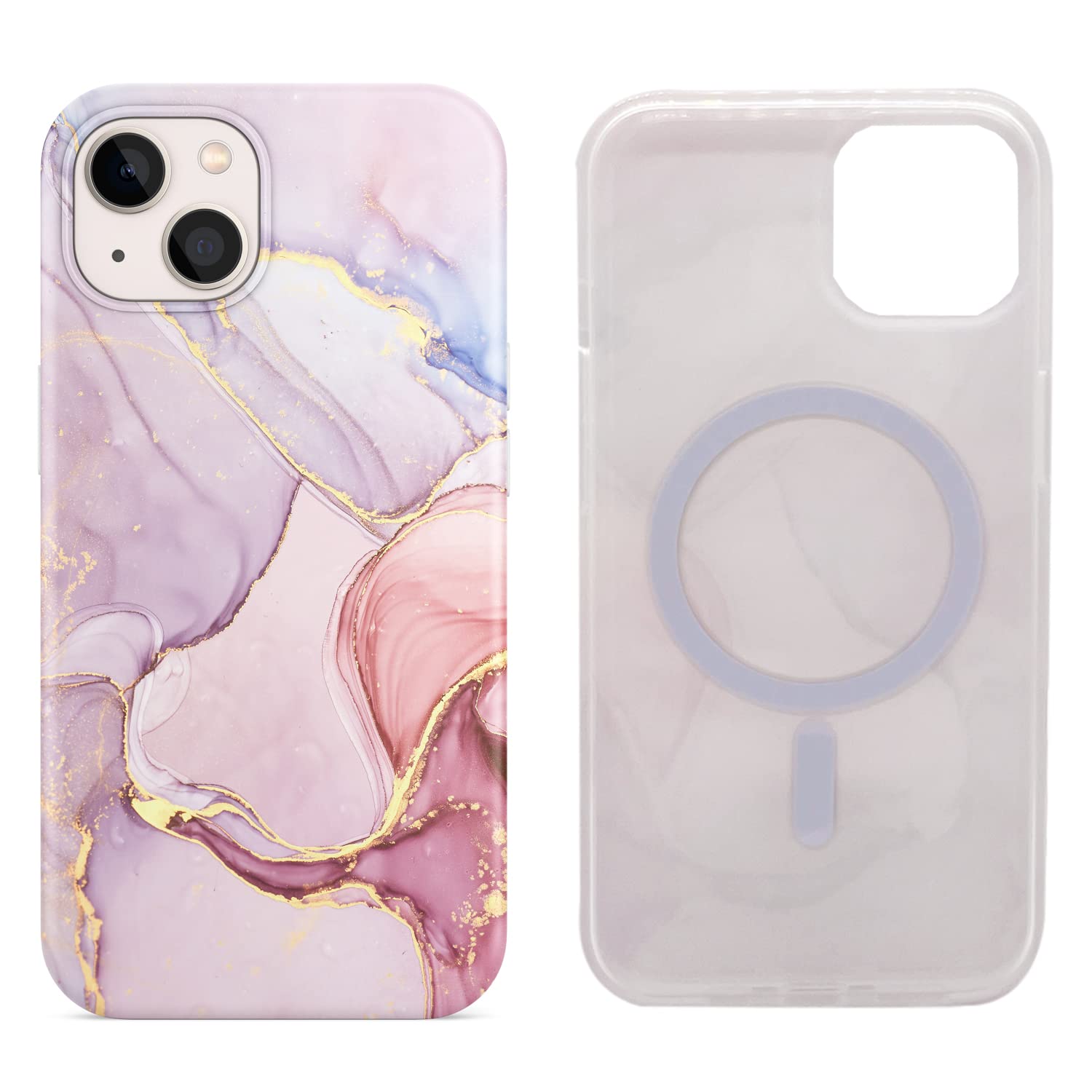 Magnetic Case For Iphone 13 Mini Compatible With Magsafe Charging Soft Tpu Bumper Slim Shockproof Protective Cute Cover For Ipho