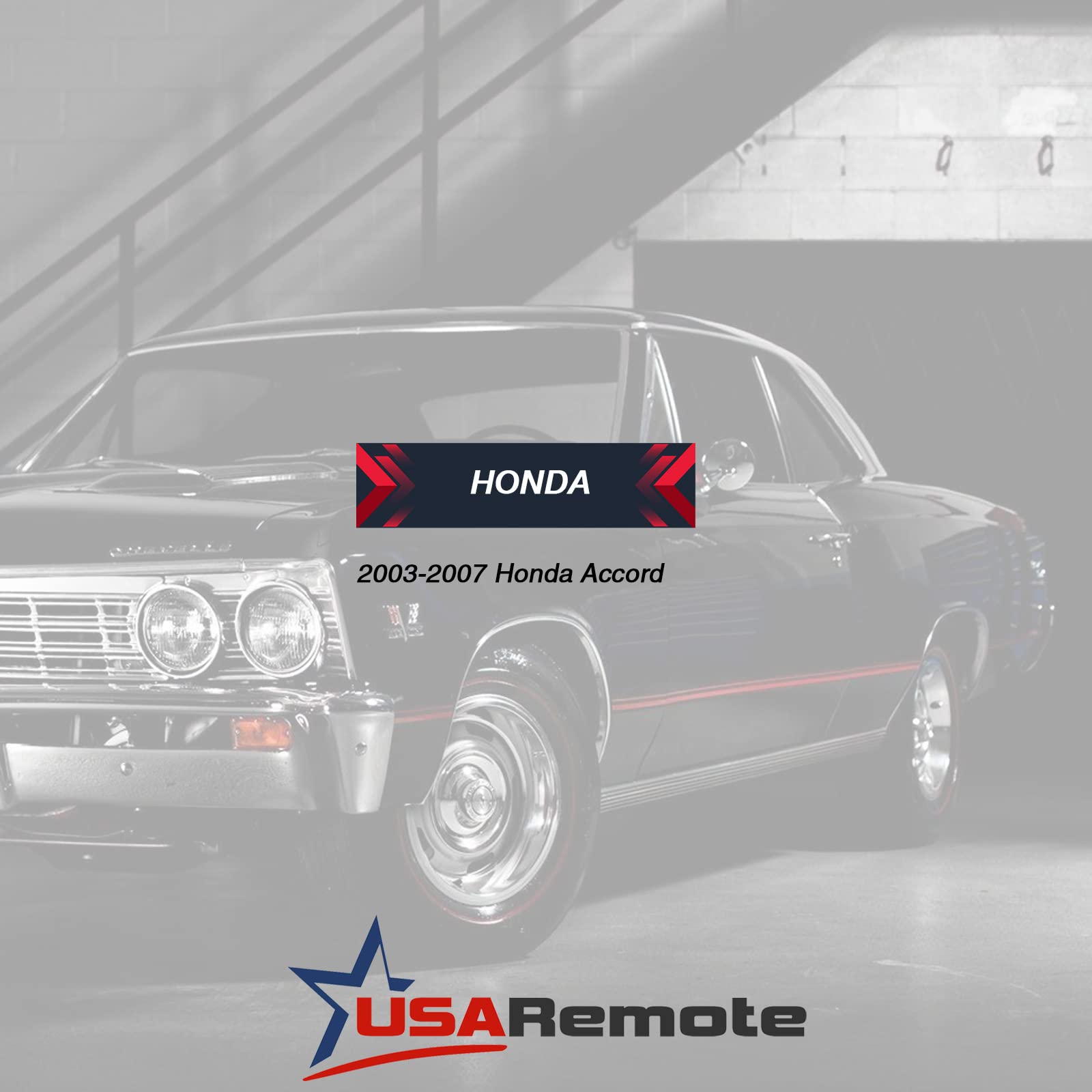 Key Fob Keyless Entry Remote Fits 2003 2004 2005 2006 2007 Honda Accord (Oucg8D 380H A), Set Of 2