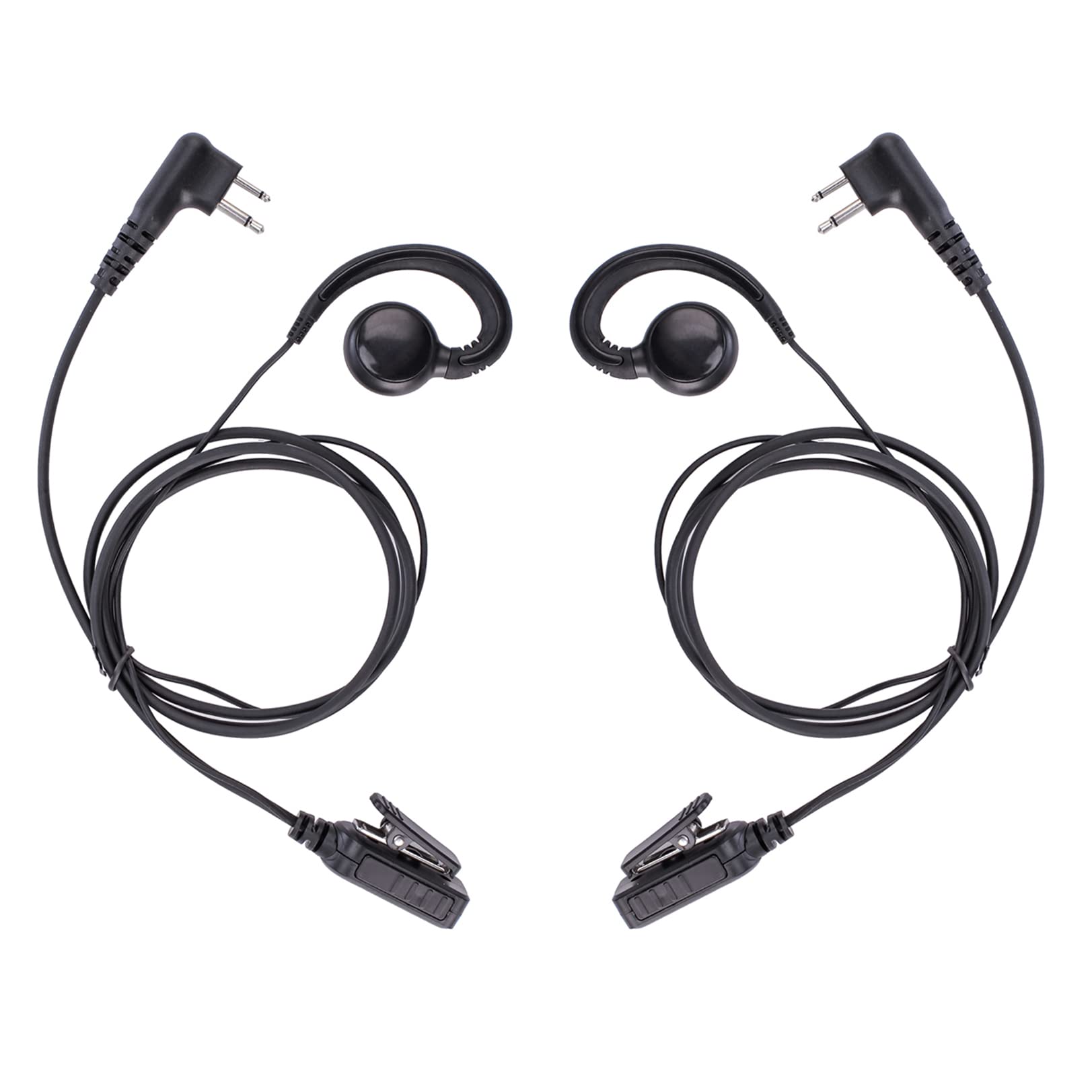 Pofenal Rdm2070D Cls1110 Cls1410 Single Wire Walkie Talkie Earpiece Compatible For Motorola Cp200 Gp2000 Xu1100 Pro1150 Mu12 Rad