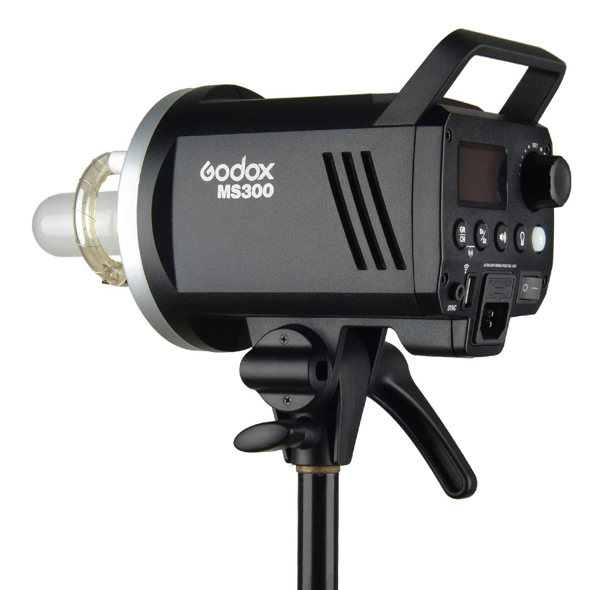 Godox Ms300 300Ws 2.4G Wireless X System Studio Flash,5600200K Color Temperature,0.1 1.8S Recycle Time,Using Godox X1 Trigger &