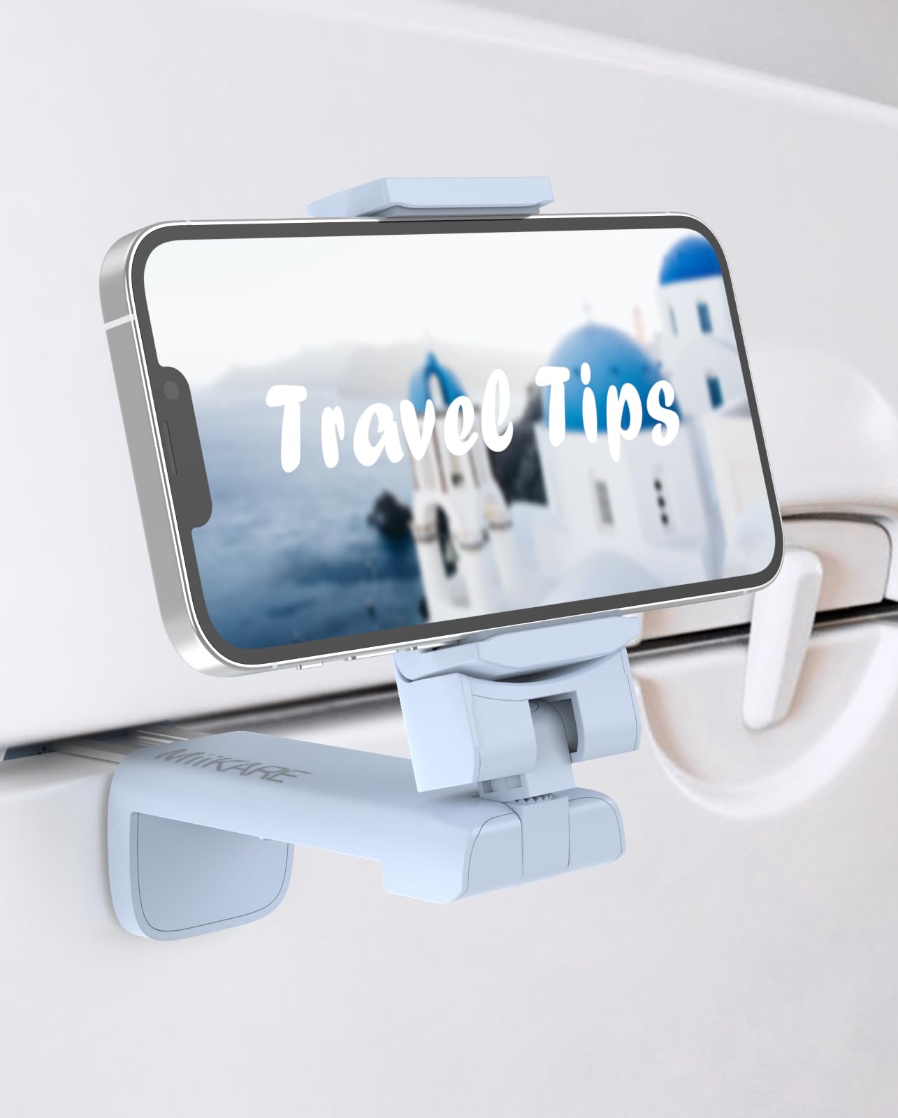Airplane Travel Essentials Phone Holder, Universal Handsfree Phone Mount For Flying With 360 Degree Rotation, Travel Accessory, 