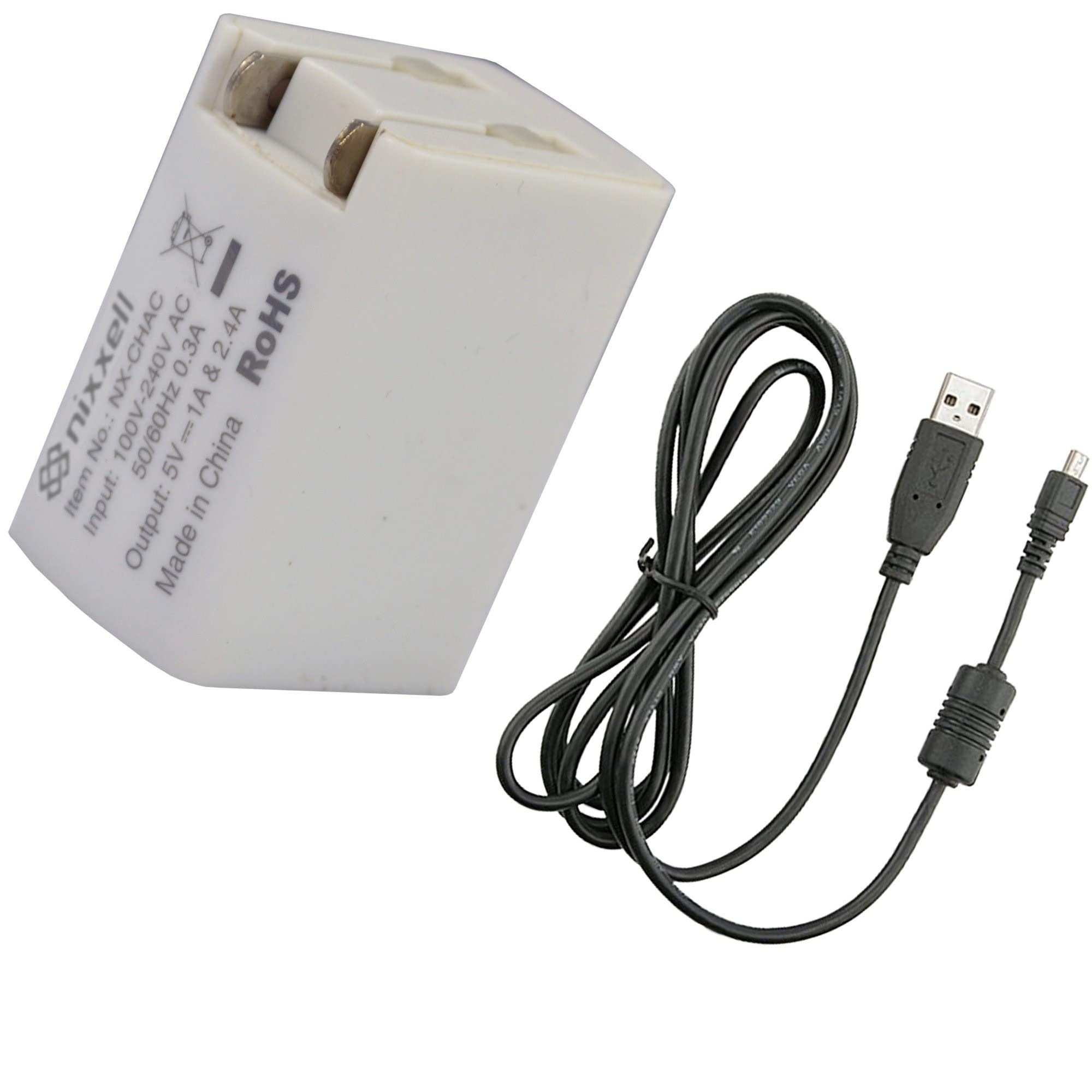 Nixxell Eh 70P Ac Adapter Charger And Uc E6 Cable For Nikon Coolpix S2700,S2800,S3500, S3600, S3700, S5200, S6500, S9400, S9500,