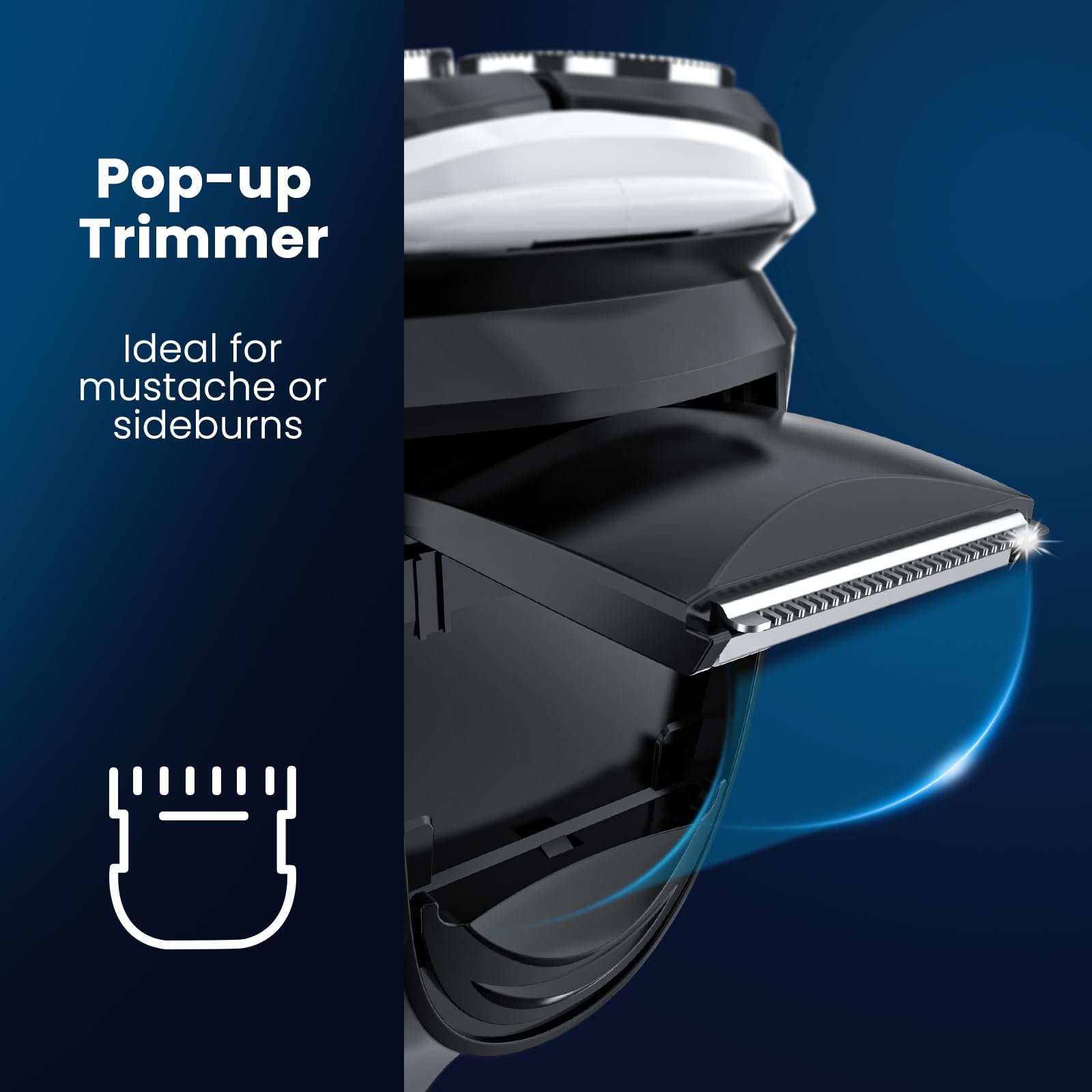 Electric Razor For Men Sweetlf [New] Electric Shaver For Men (Plus 3 Blades),Rechargeable/Ipx7 Waterproof/Led Display/Cordless F