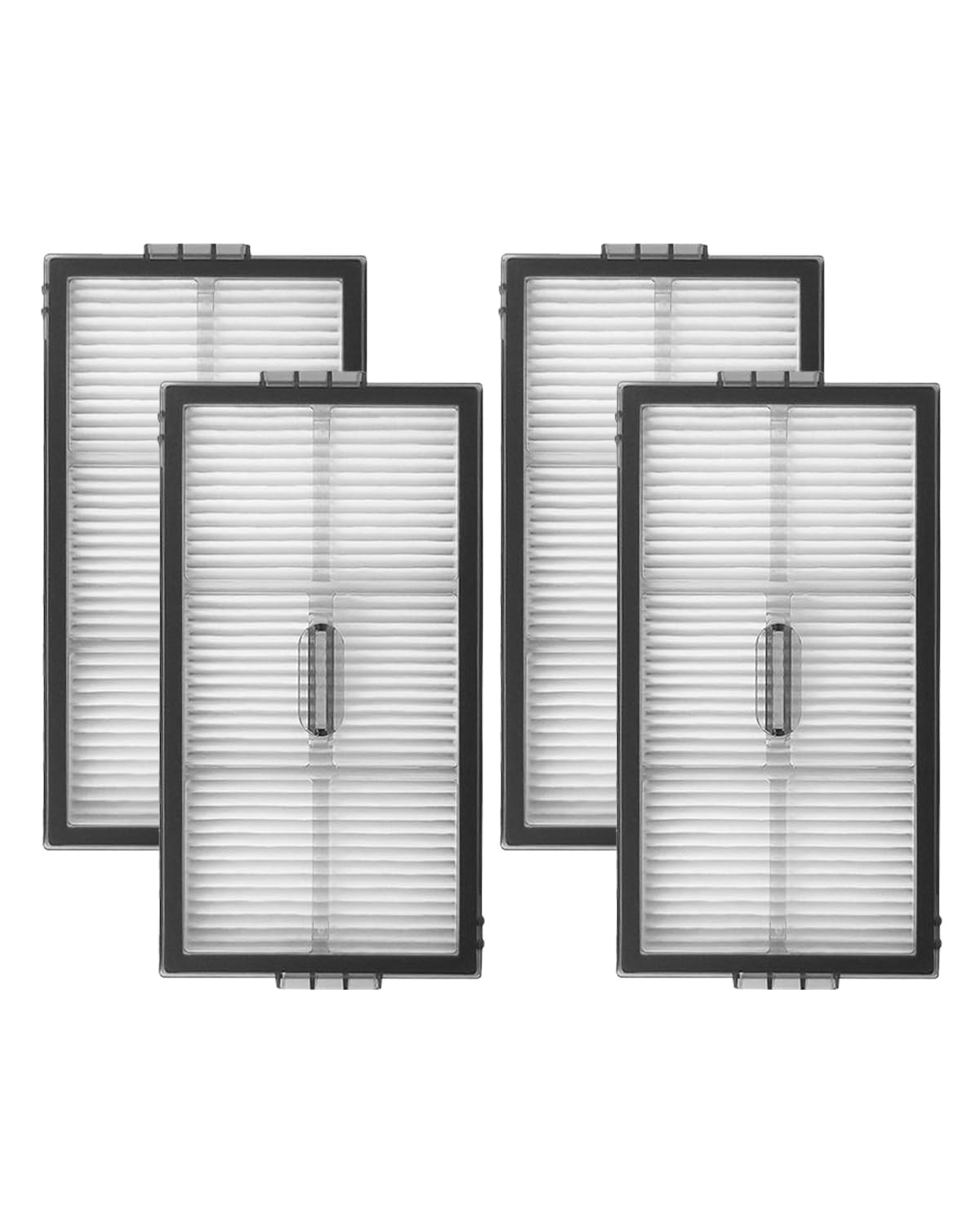 4Pack Hepa Filter Replacement Parts For Roborock Saros 10R / G20S Ultra Robot Vacuum Cleaners, Replacement Washable Filter For R