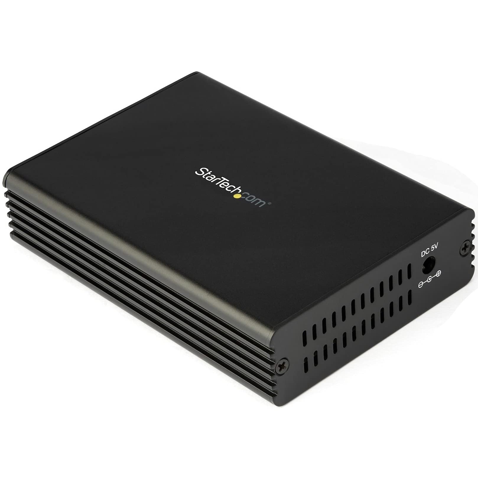StarTech.com 10GbE Fiber Ethernet Media Converter for 10Gbps Network 10GBASE-T SFP to RJ45 Multigigabit Singlemode/Multimode Fib