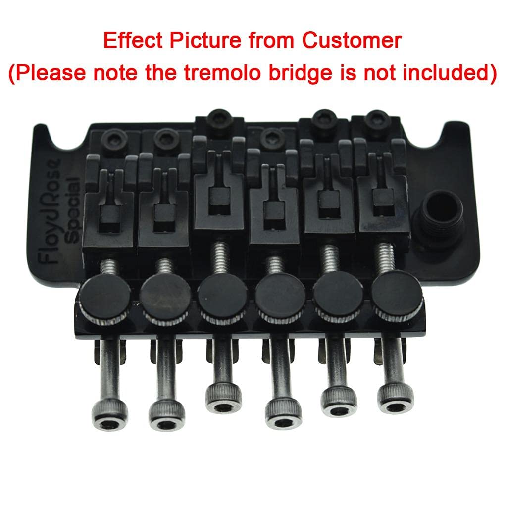 Dopro 30 Pack Stainless Steel Guitar Tremolo Bridge String Lock Screws Fits Fr