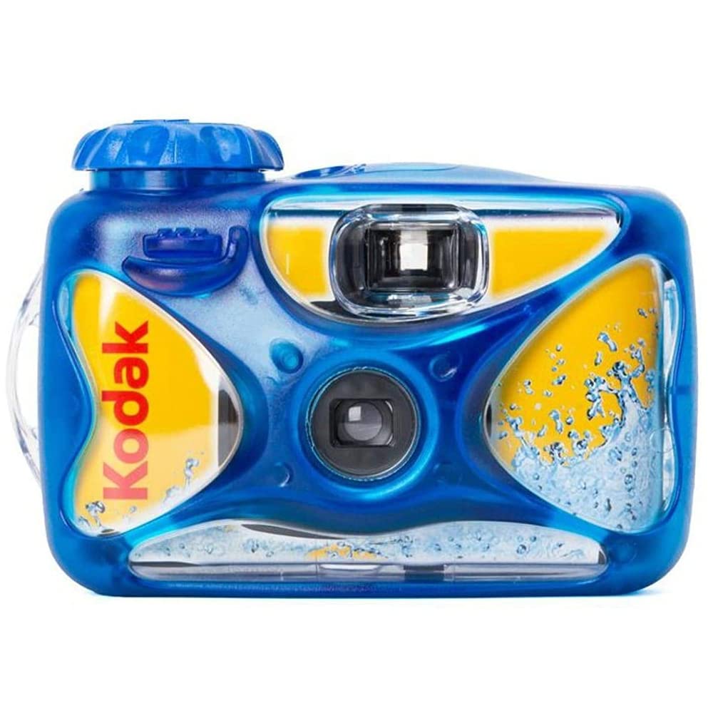 Kodak Sport Underwater Single Use Disposable Camera With 800 Speed 27 Exposure Film (3 Pack)