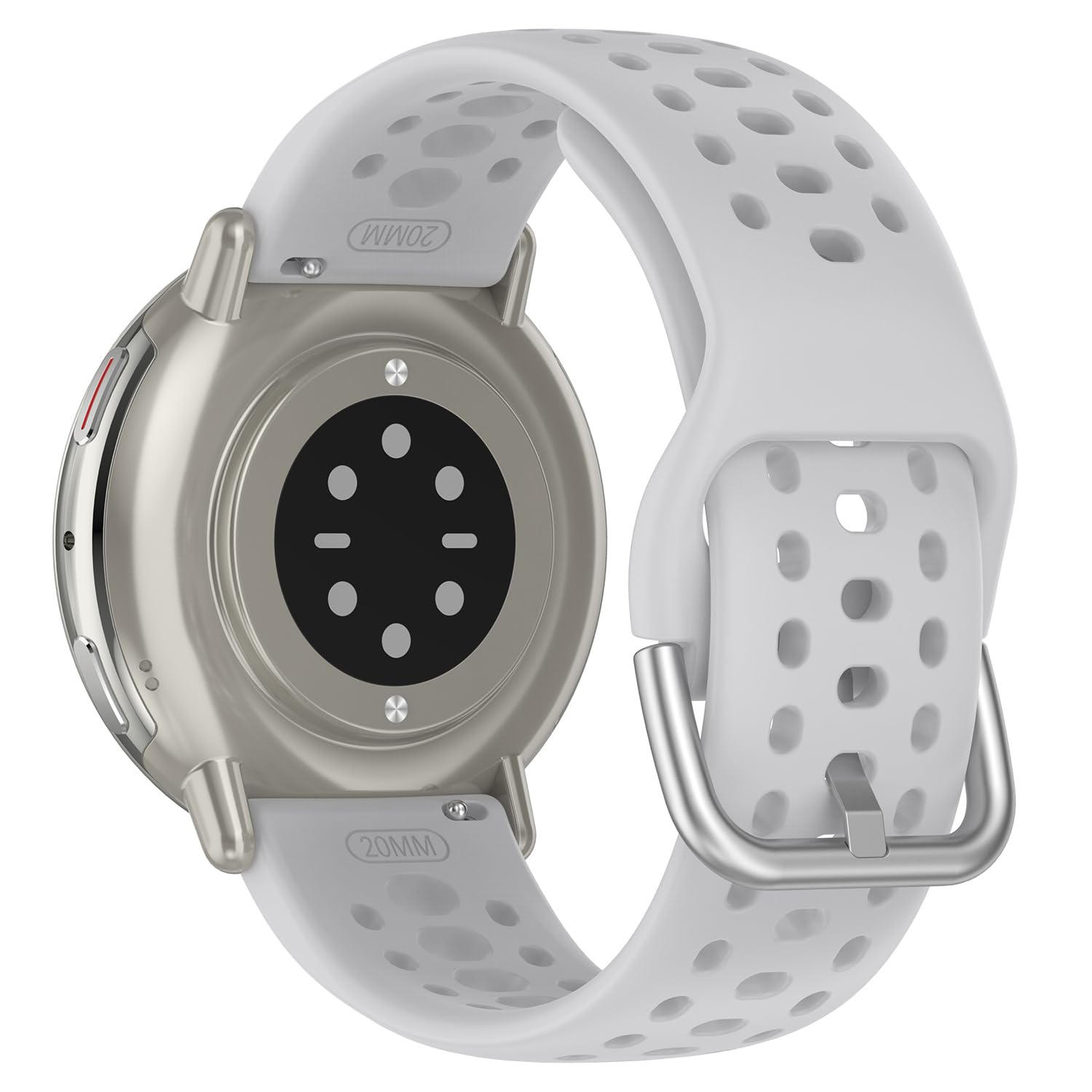 Nacorulu Compatible With Amazfit Active 2 Bands, 20Mm Width Silicone Replacement Strap For Amazfit Active/Active 2S/Gts 4 Mini/G