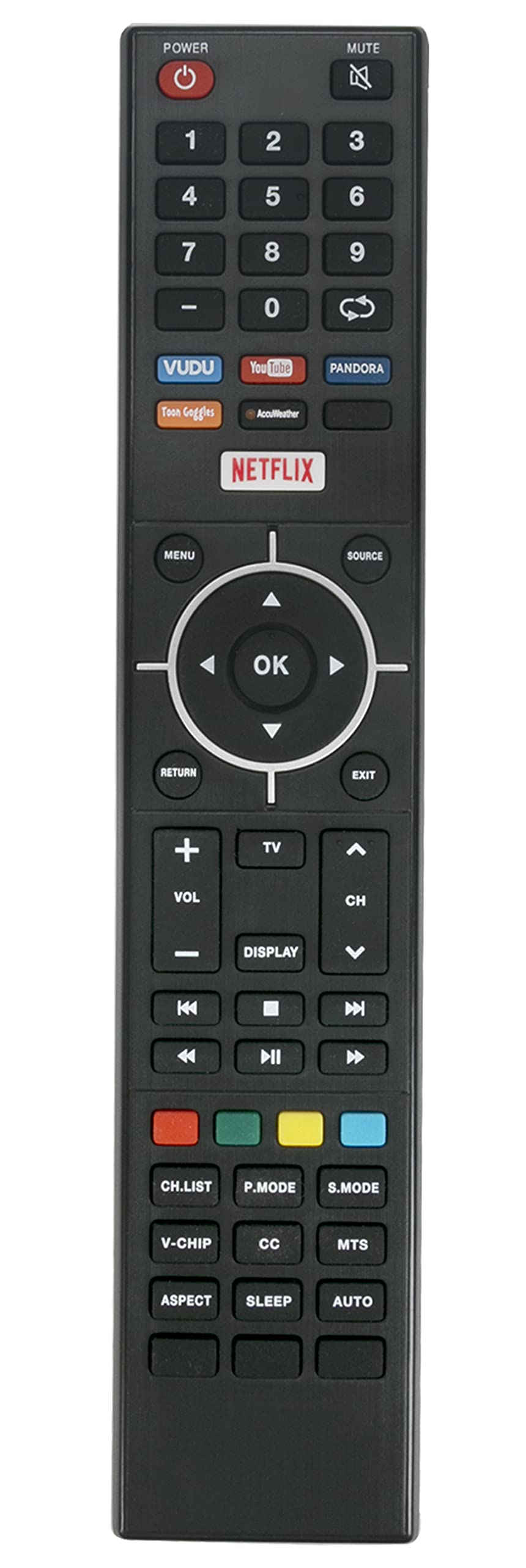 New Seiki Seiki Smart Tv Remote Control For Seiki Se32Hy19T Smart Tv Remote