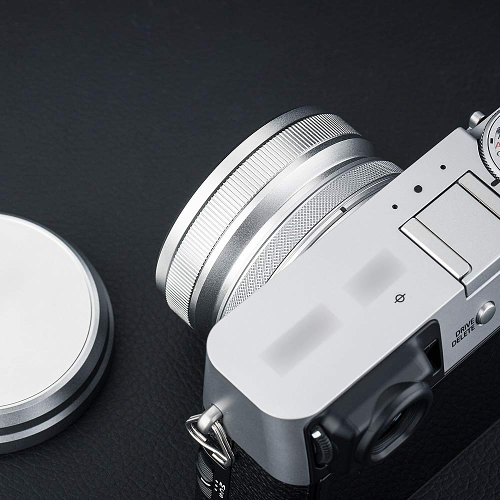 Jjc Mark V Metal Lens Hood Protector With 49Mm Filter Adapter Ring For Fujifilm X100Vi X100V X100F X100T X100S X100 Replace Fuji
