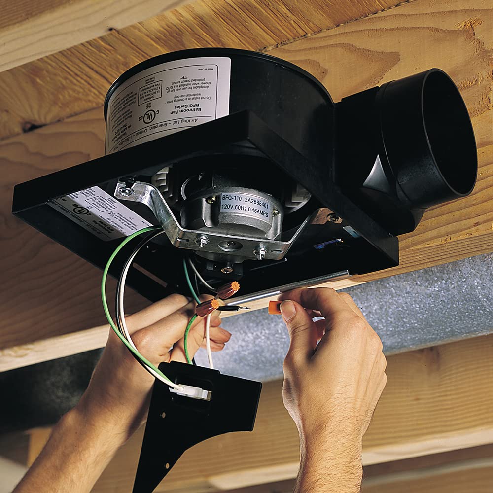 Air King BFQ75 ENERGY STAR Qualified SNAP-IN Exhaust Fan, 70 CFM 1.5 Sones 2 Pack