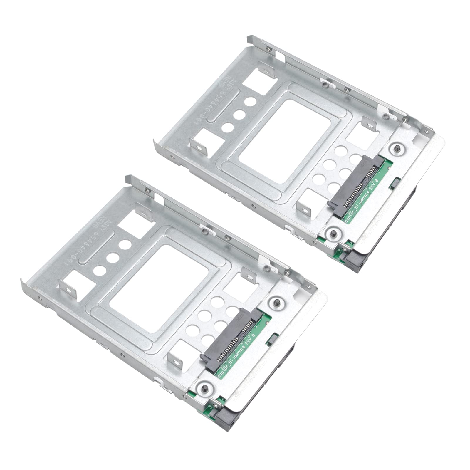 2.5 To 3.5 Hard Drive Adapter Ssd,654540 001 Hard Drive Caddy Adapter Compatible With All Hp Dell Ibm 3.5'' 651314 001 F238F X7K