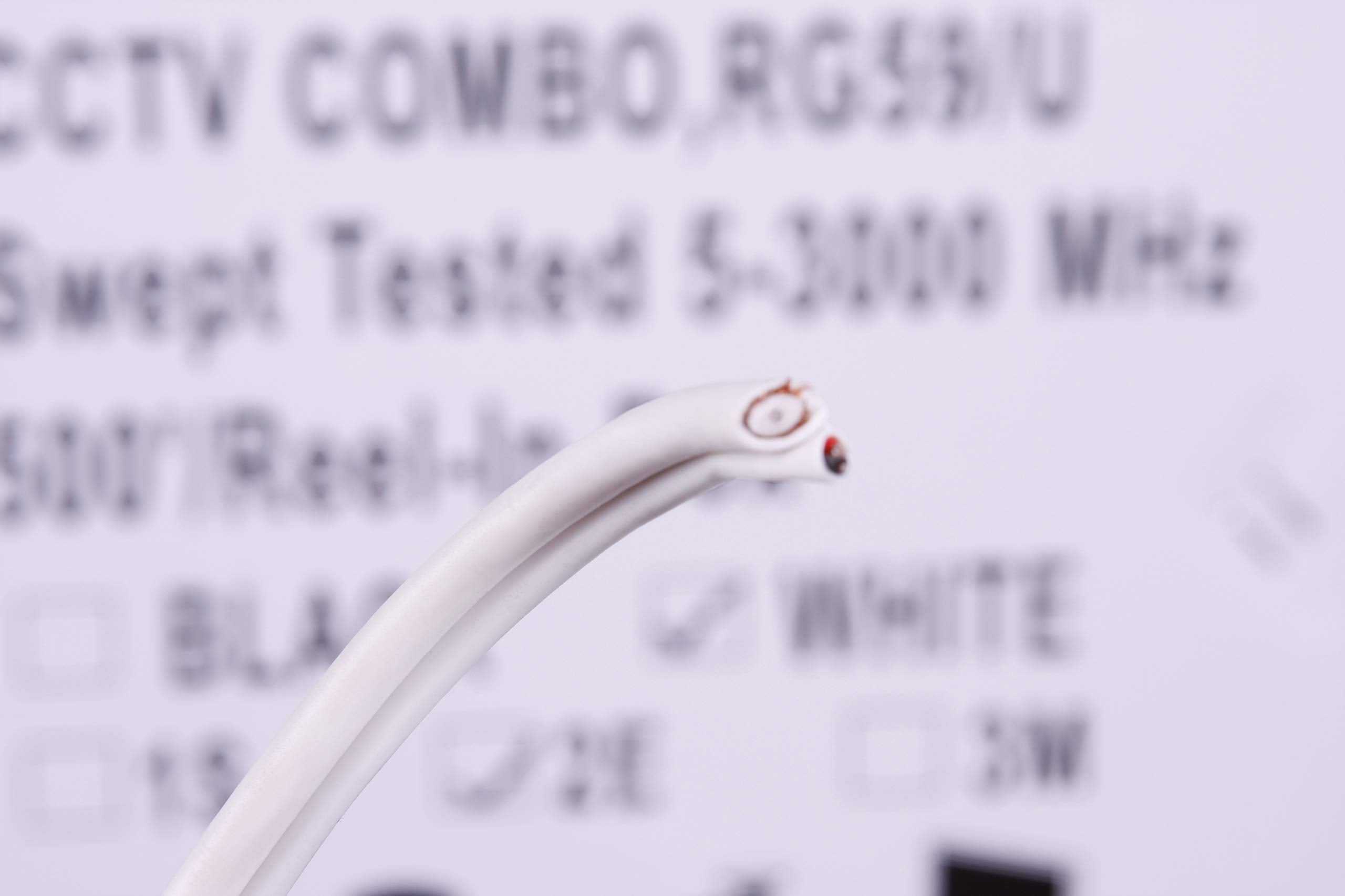 Five Star Cable 500 Ft. Rg59 Siamese Cctv Combo Coaxial Cable   20Awg Rg59 Video + 18/2 18Awg Power For Surviellance Security Sy