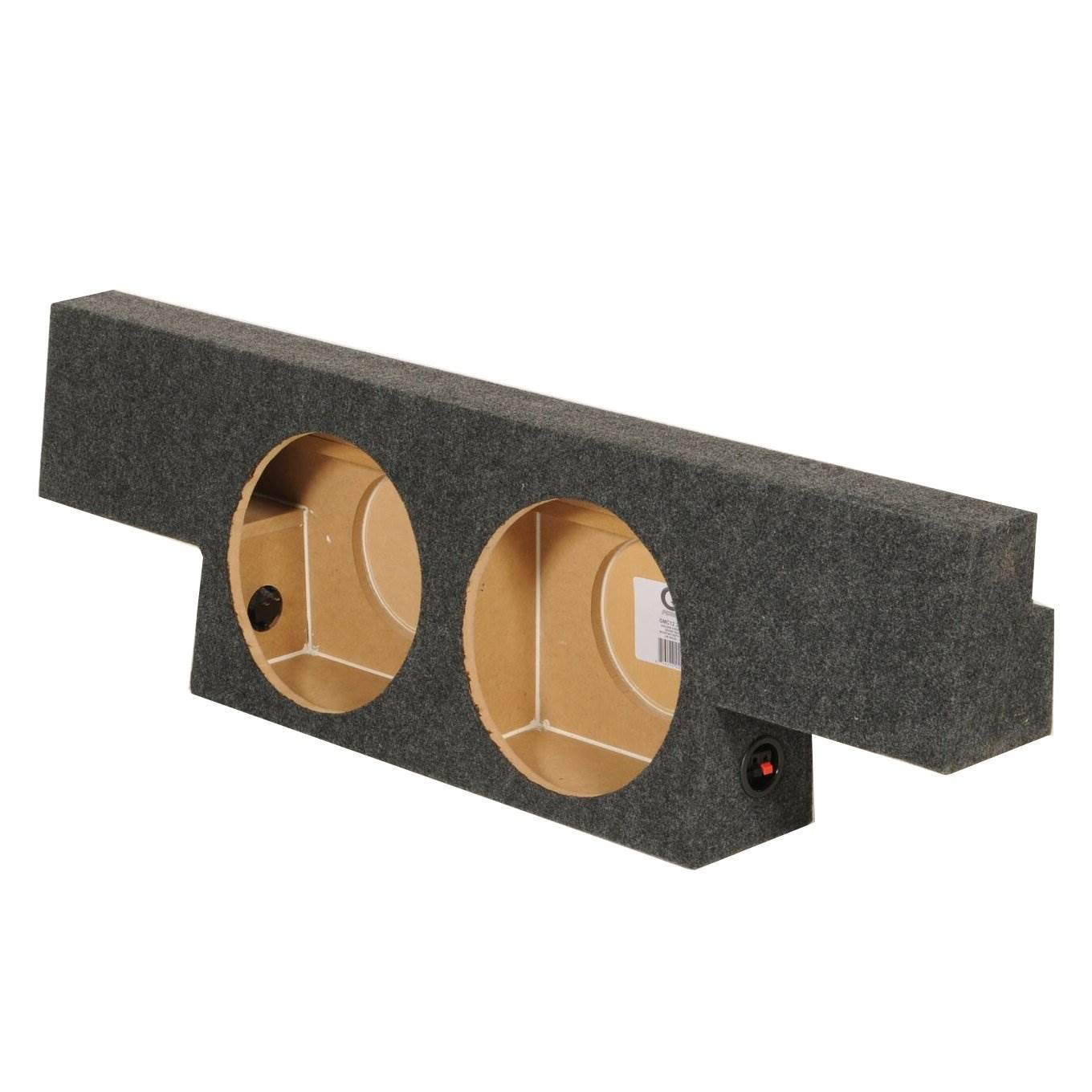 Qpower Non Hd Crew Cab Behind Seat Dual 10 Subwoofer Box