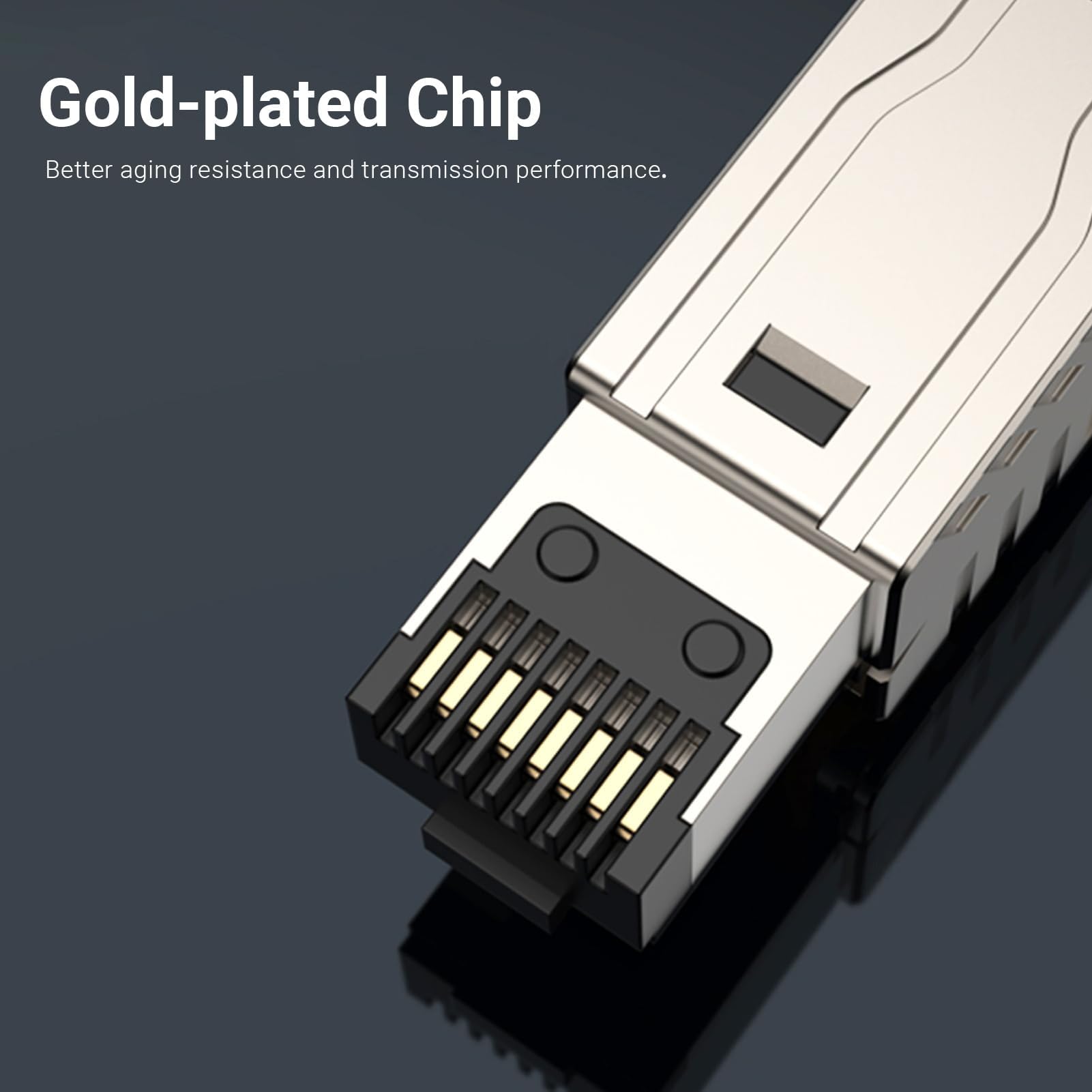 Zoerax 6 Pack Rj45 Connectors Tool Free Cat 8, Cat8 Field Termination Plug Shielded Rj45 Modular Plugs For 2000Mhz 2Ghz 40G Doub