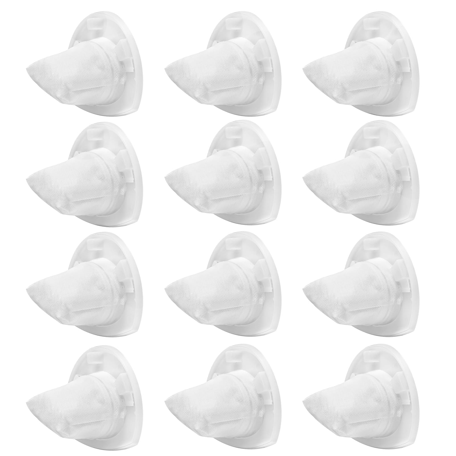 12 Pack Vf110 Filters Replacement For Black And Decker Hand Vacuum Filter By Blutoget   Replaces Chv1410L Hhvi315Jo42 Chv9610 Ch