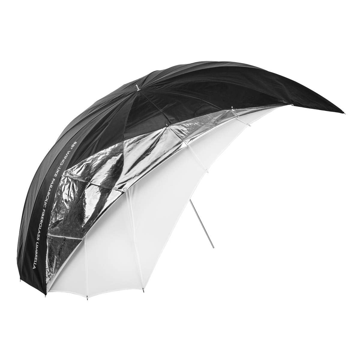 Glow Ez Lock Wing Like Parabolic Fiberglass Umbrella (88'')