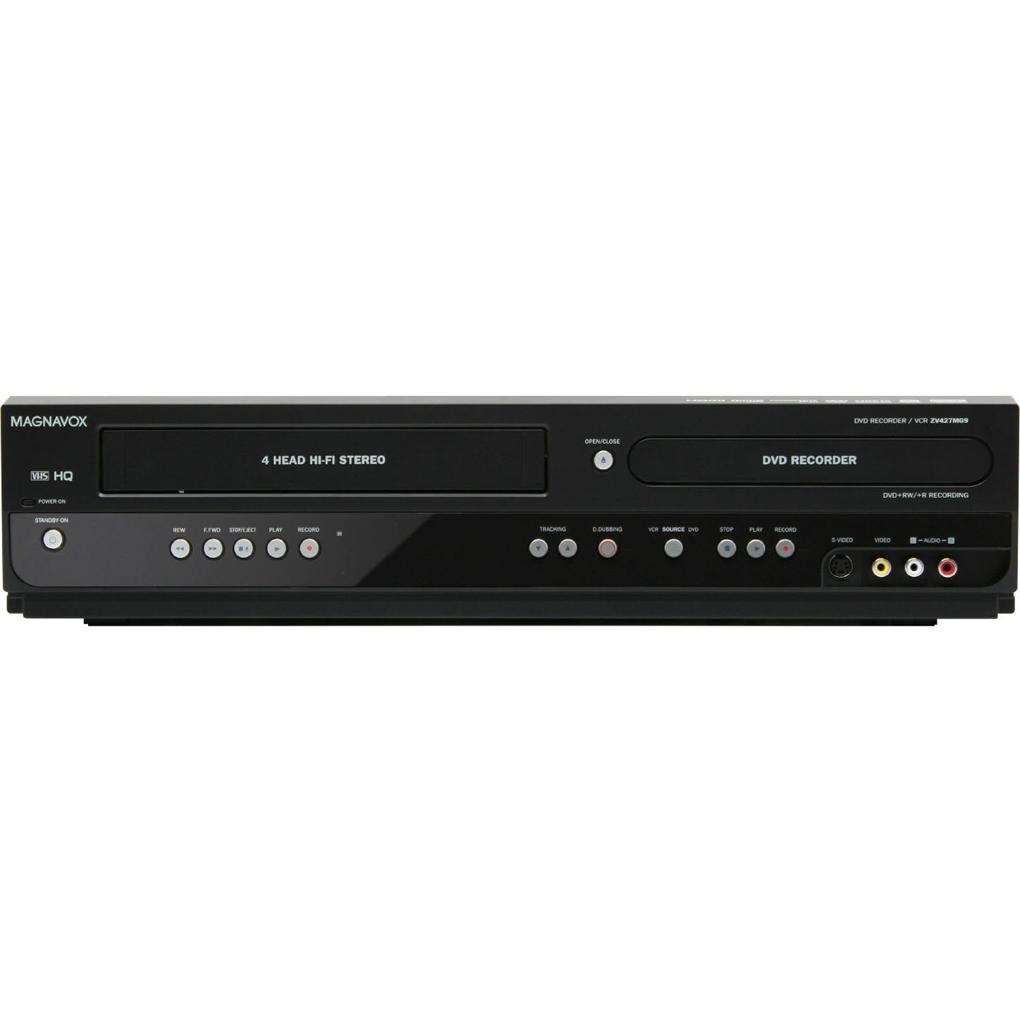 Magnavox Zv427Mg9 Dvd Recorder/Vcr Combo, Hdmi 1080P Up Conversion, No Tuner