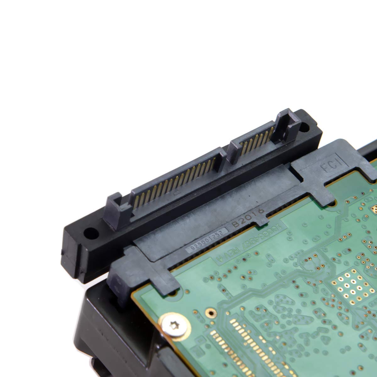 Chenyang Sata 22Pin Male To Female 90 Degree Up Angled Gender Changer Connector Adapter For 2.5/3.5'' Hard Disk Drive