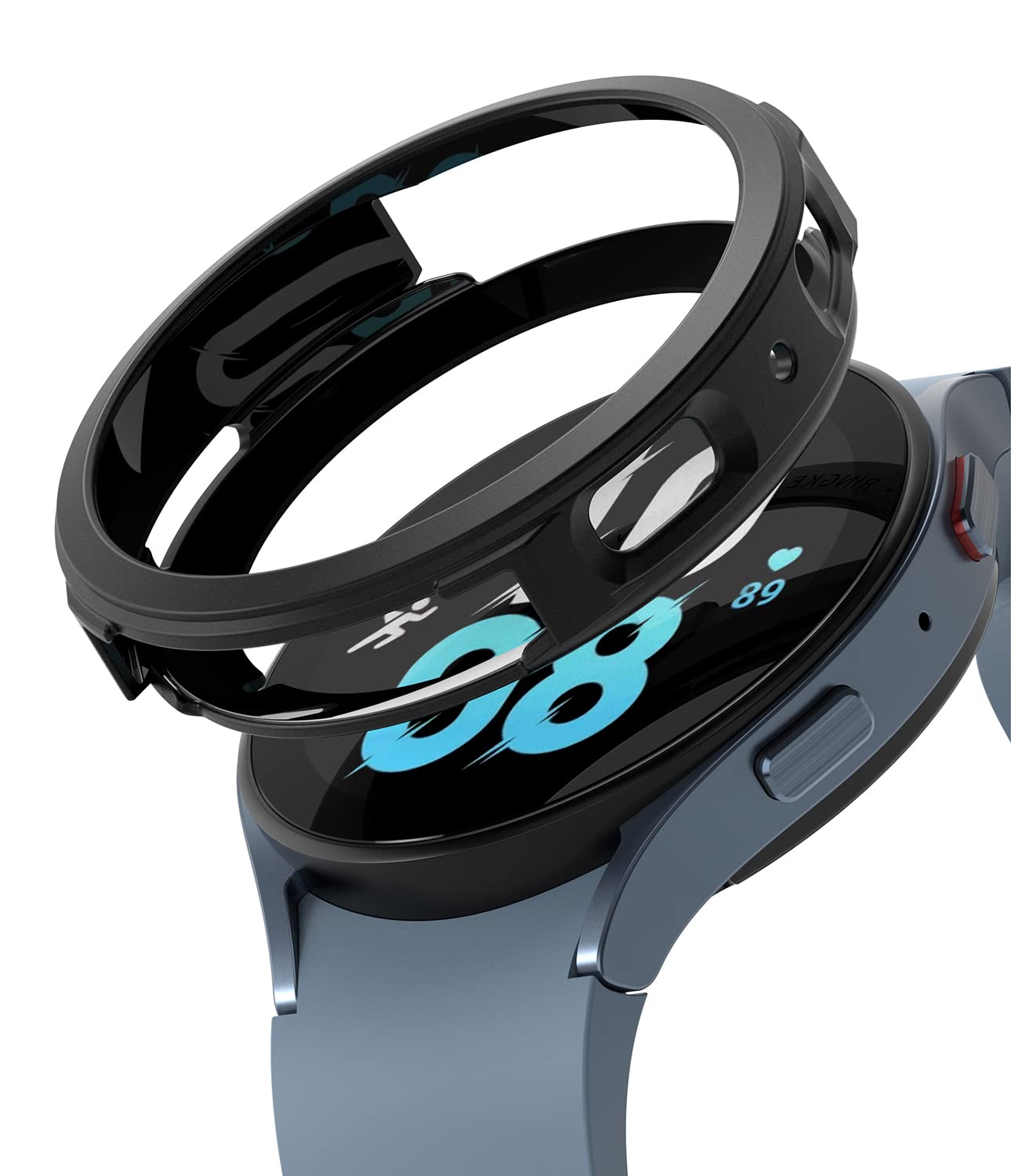 Ringke Air Sports [Tailored Cutouts] Compatible With Samsung Galaxy Watch 5 44Mm Case, Soft Flexible Lightweight Slim Tpu Cover