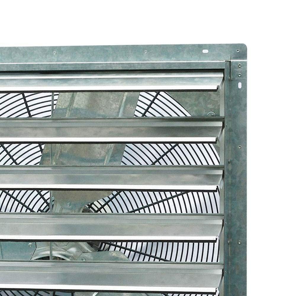 Iliving   30'' Wall Mounted Shutter Exhaust Fan   Automatic Shutter   Single Speed   Vent Fan For Home Attic, Shed, Or Garage Ve