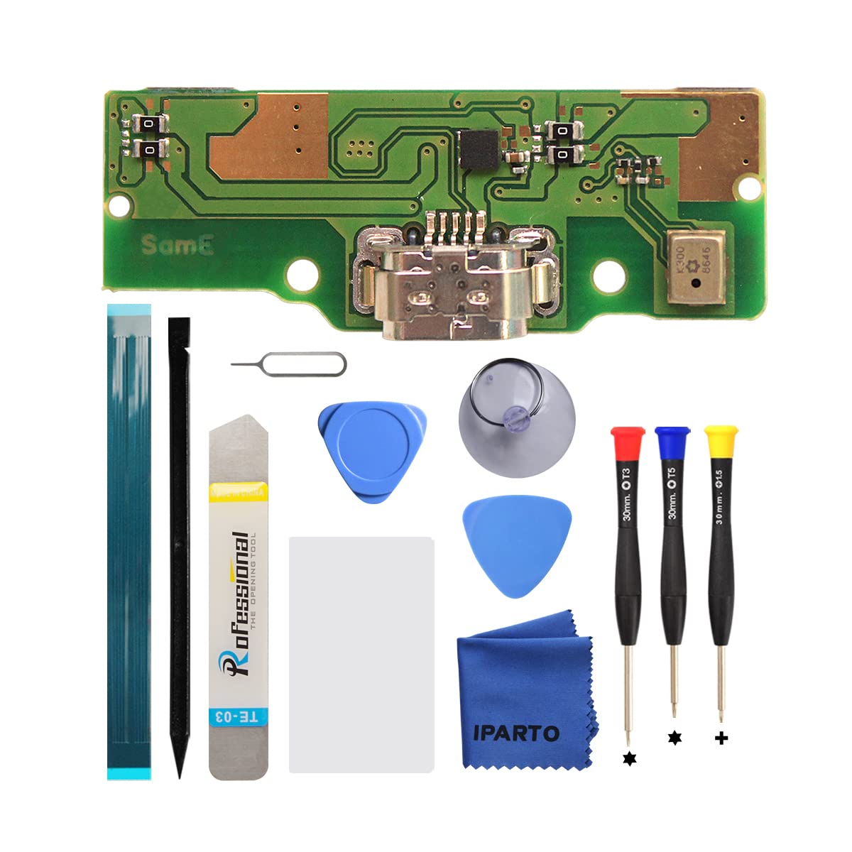 Iparto Charging Port Replacement For Samsung Galaxy Tab A 8.0 2019 Sm T290 Charging Port Replacement Kit For Galaxy Tab A 8.0 T2