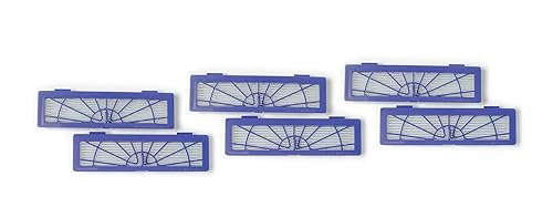 Neato Robotics 945 0132 High Performance Filter, 6 Count (Pack Of 1) , Blue