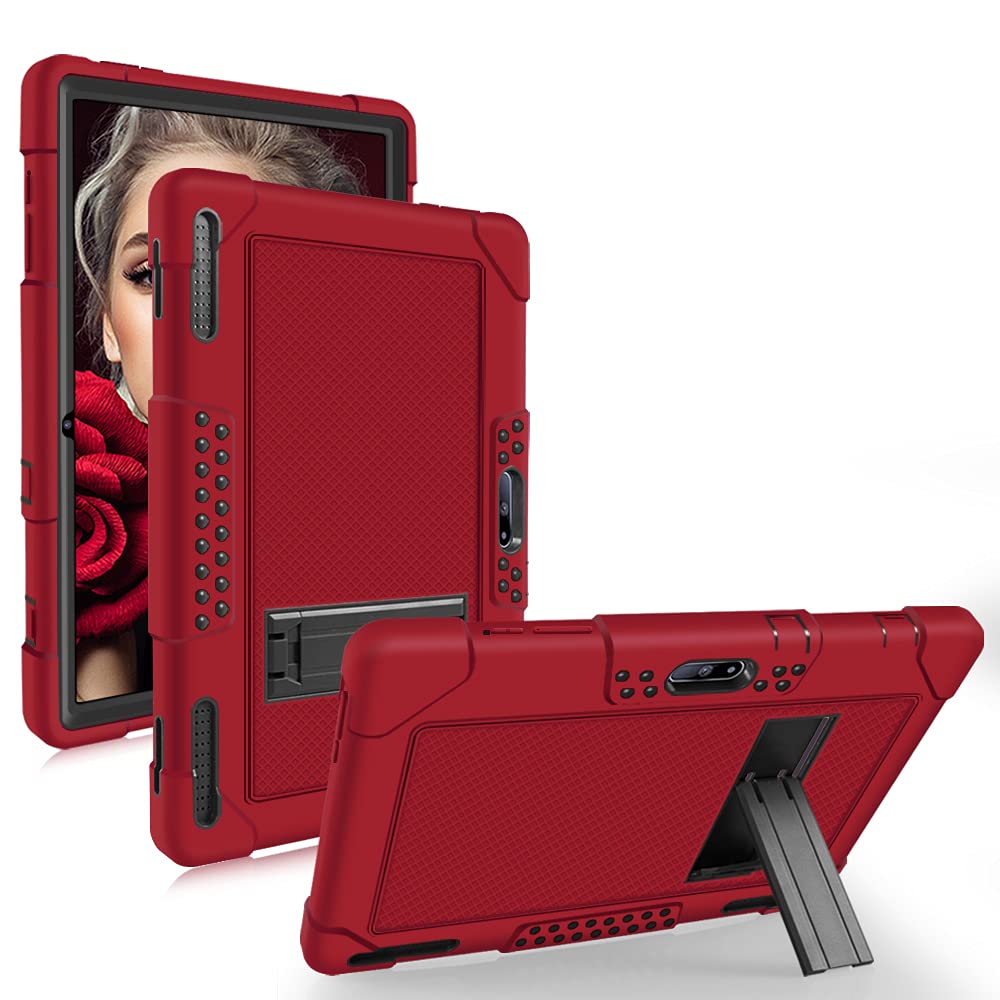 FIEWESEY for Pritom M10 Inch Case, Heavy-Duty Drop-Proof Shock-Resistant Kids Friendly Protective case for QuntiCO Y10/Voger pri