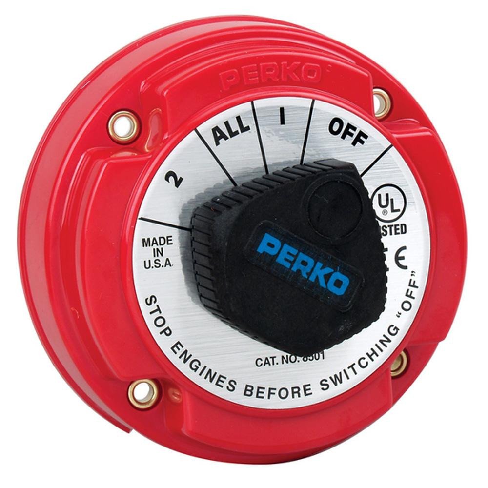 Perko Medium Duty Battery Selector Switch   250A Continuous
