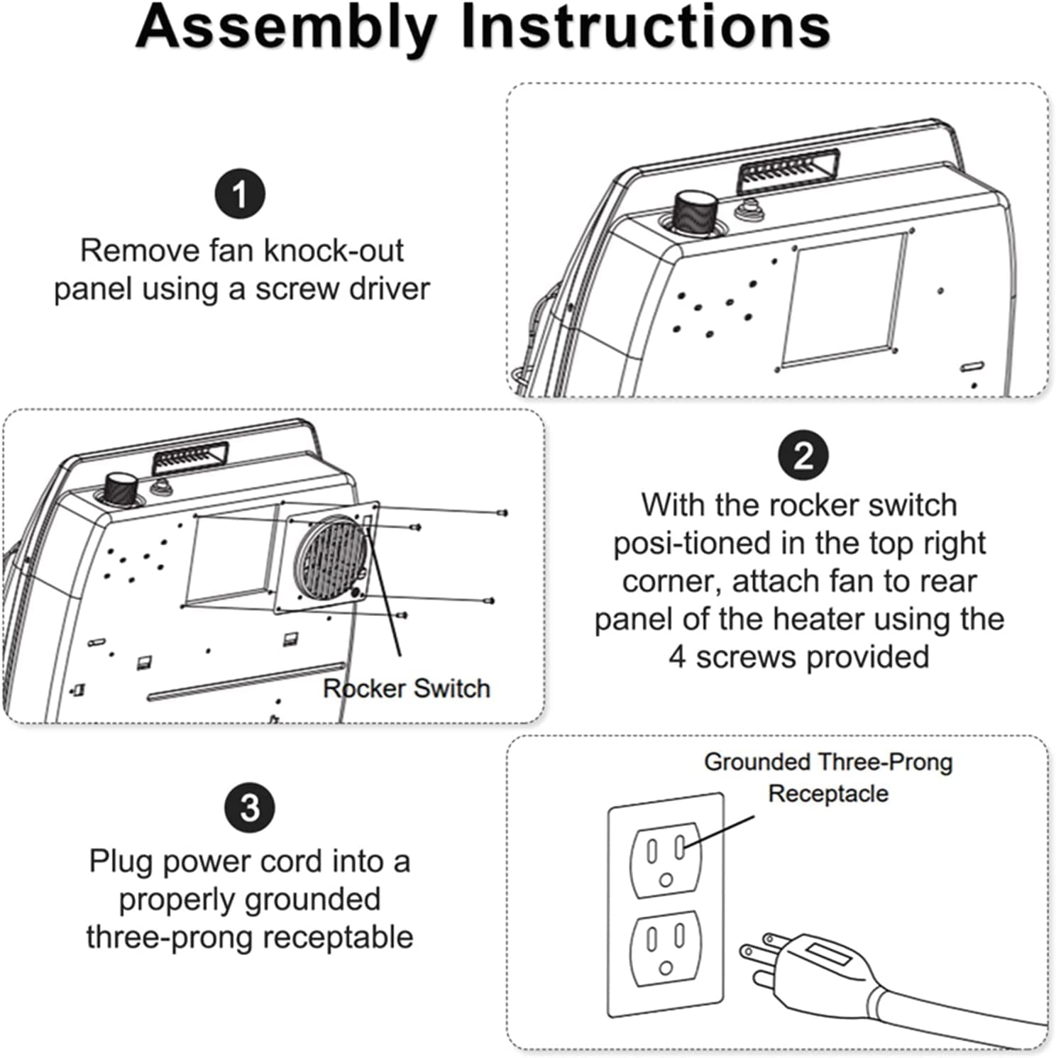 Replacement Whf100 Dynaglo Heater Fan Blower, Vent Free Wall Heater Fan Whf100 For Dynaglo, Mr. Heater Wall Heaters